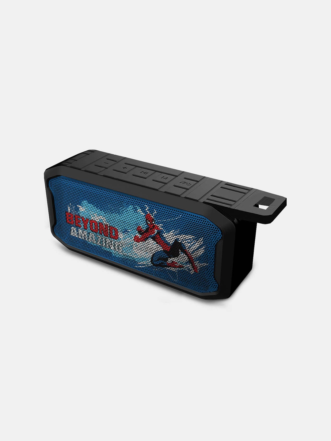 

macmerise Printed 6W Wireless Bluetooth Speaker, Black