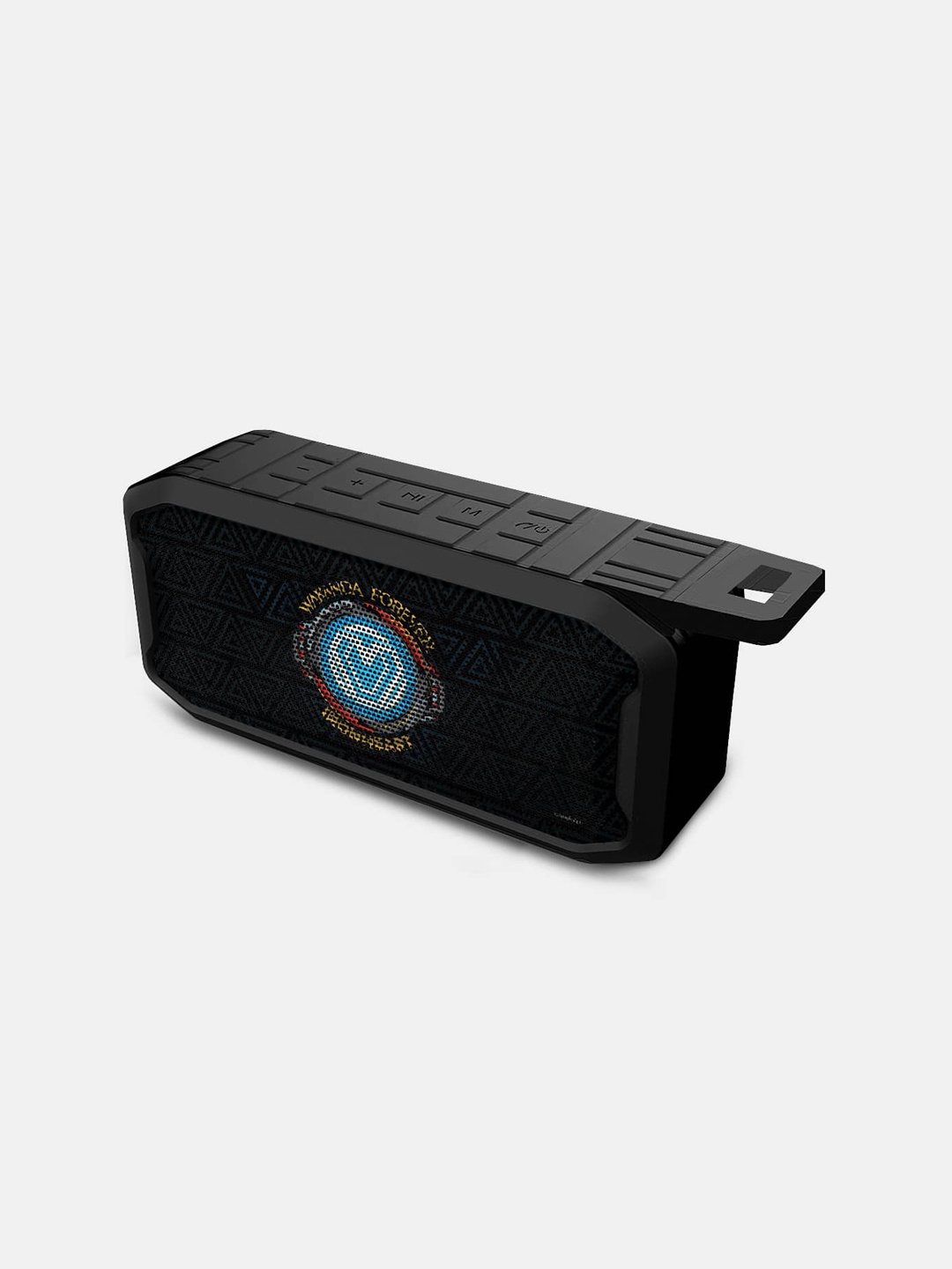 

macmerise Wakanda Forever Printed 6W Wireless Bluetooth Speaker, Black