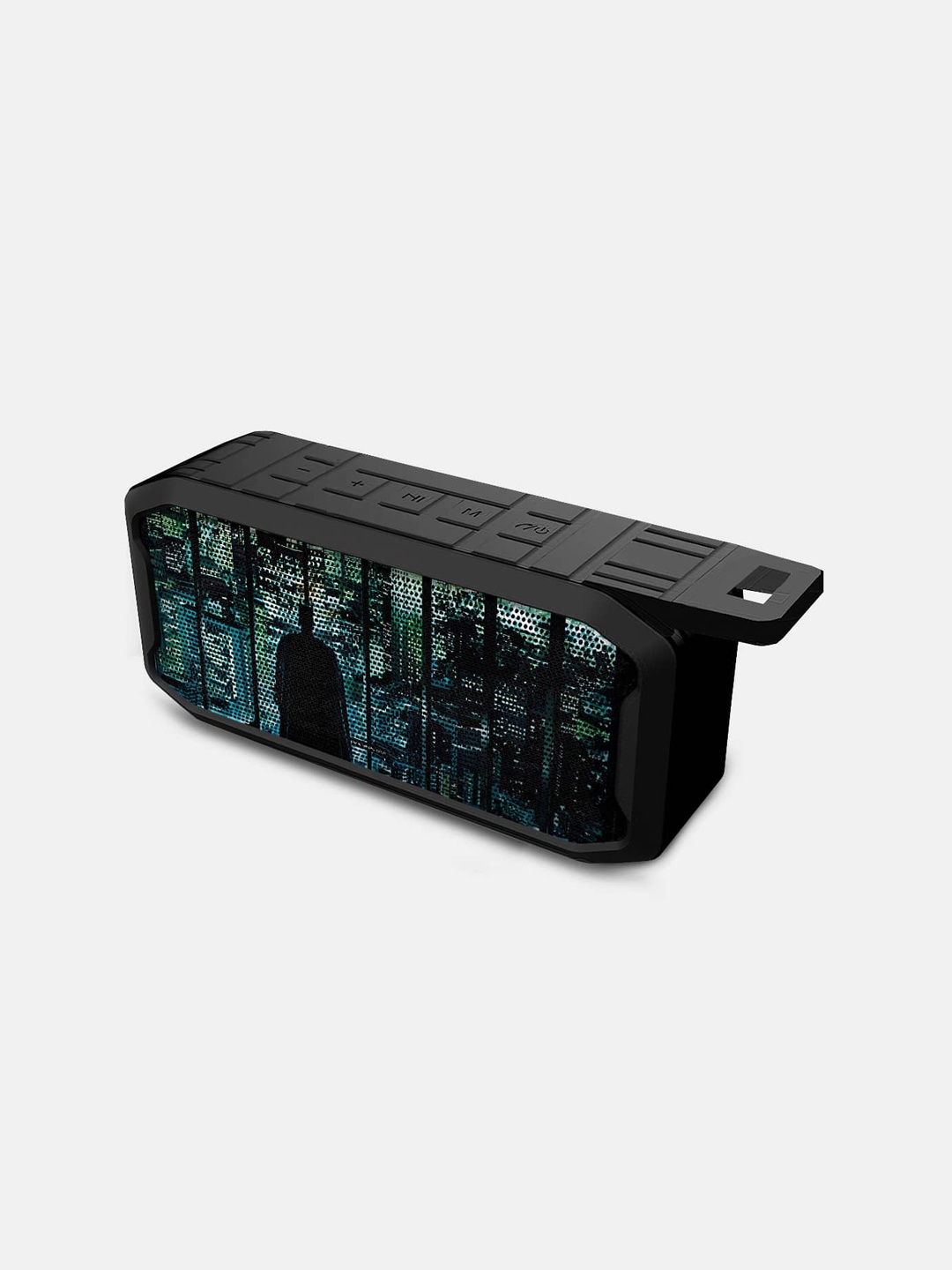 

macmerise Watch My City 6W Wireless Bluetooth Speaker, Black