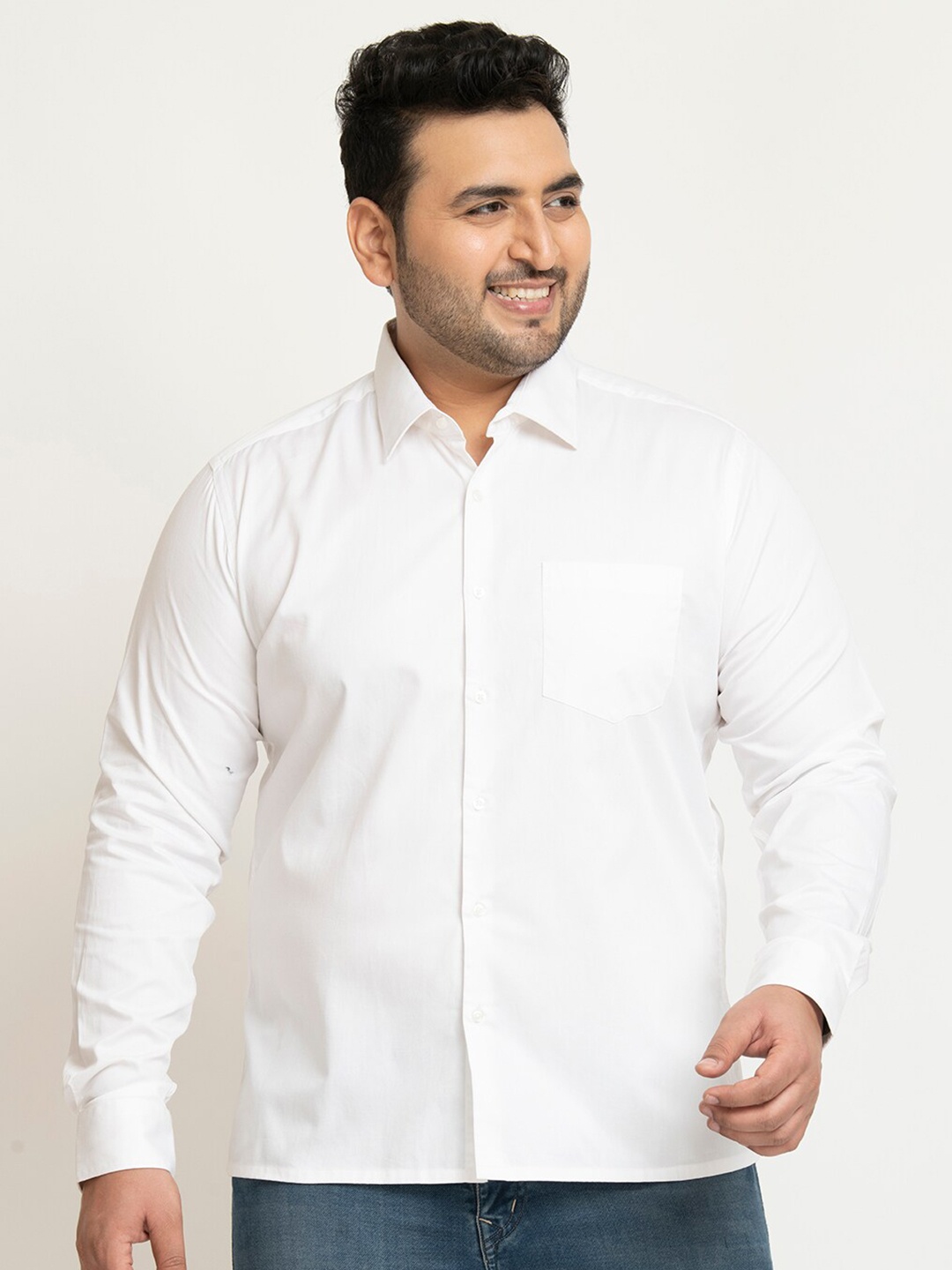

IVOC Plus Opaque Formal Shirt, White