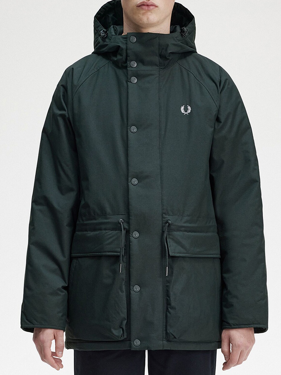 

Fred Perry Hooded Padded Jacket, Green