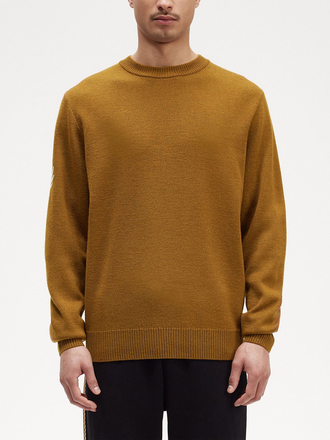 

Fred Perry Round Neck Pullover Sweater, Brown