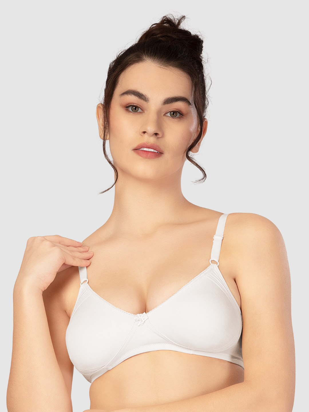

Lovable Full Coverage All Day Comfort Cotton Everyday Bra, White