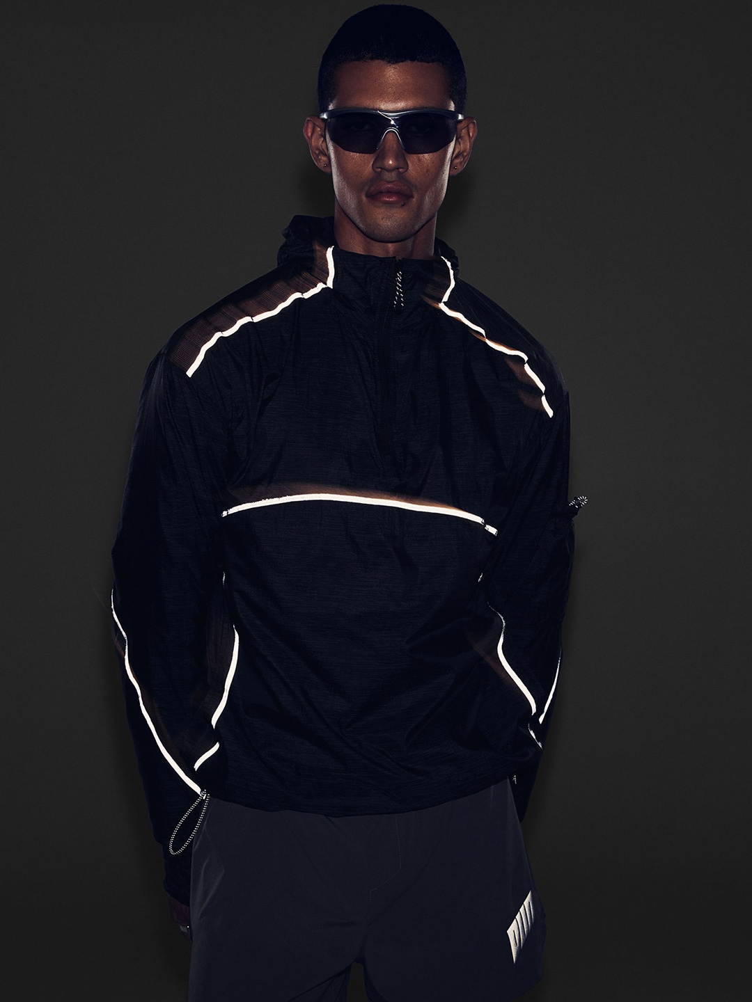 

H&M Water-Repellent Packable Running Jackets, Black