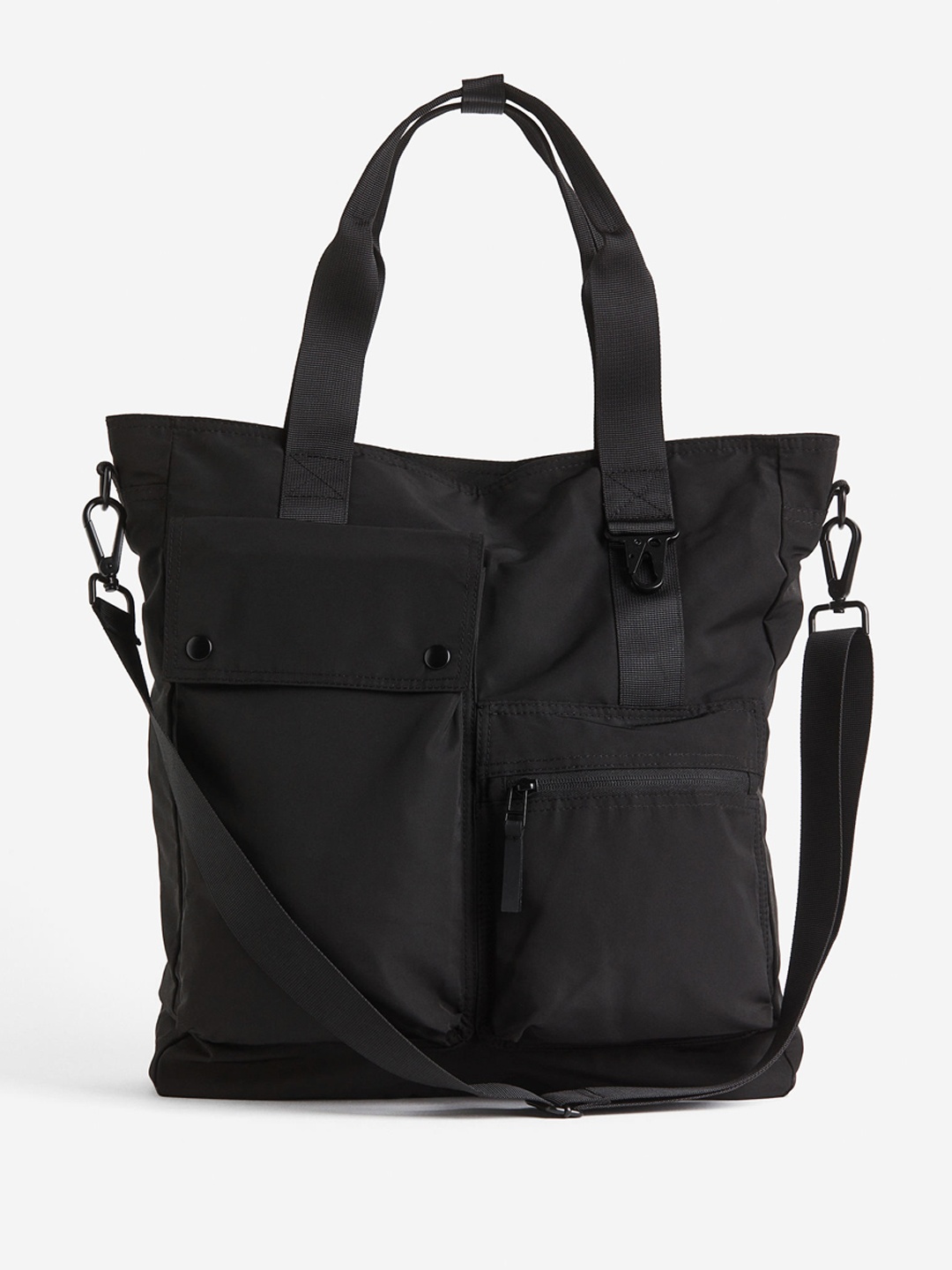 

H&M Men Water-Repellent Sport Tote, Black