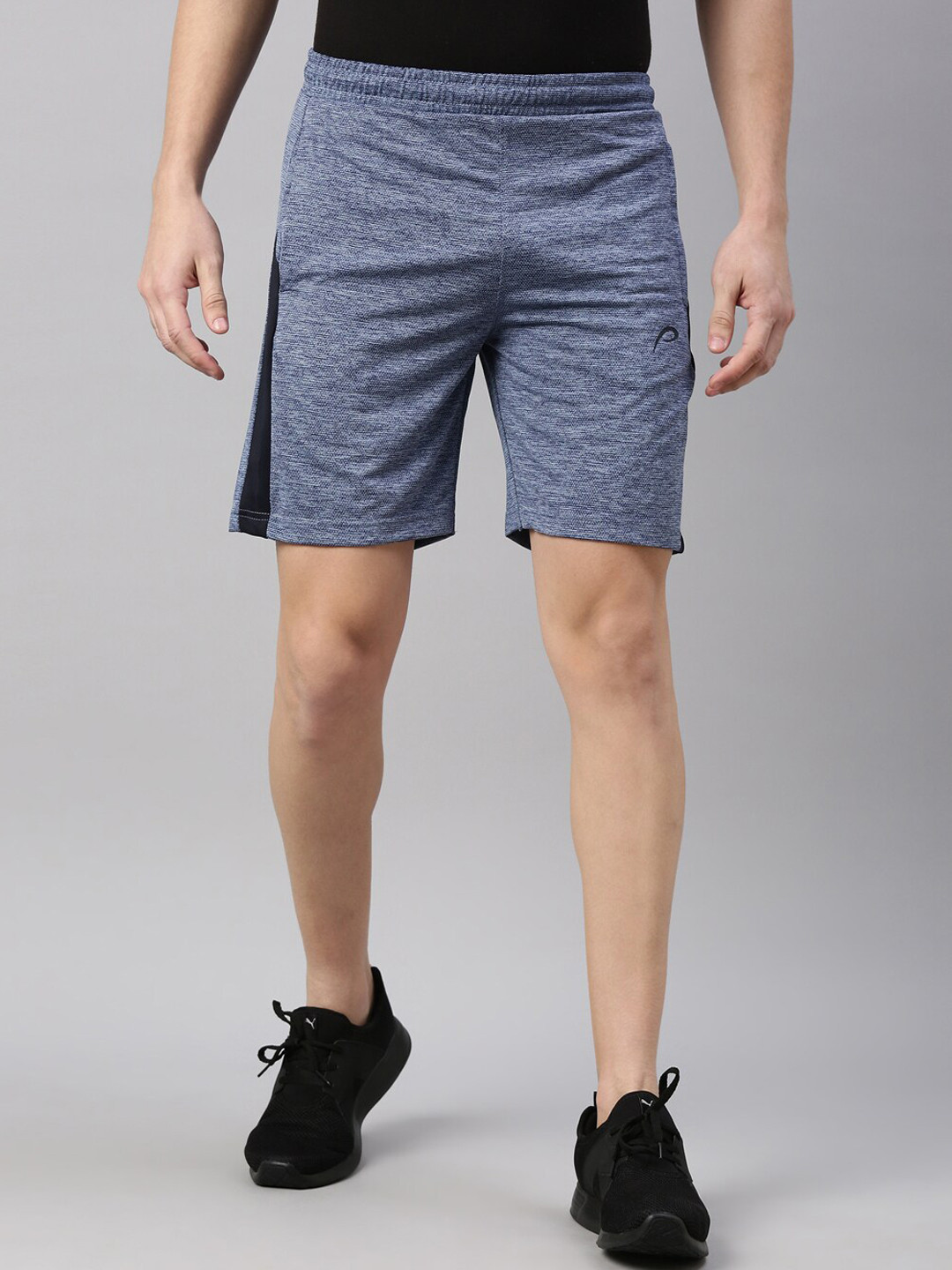 

Proline Men Mid-Raise Regular Fit Sports Shorts, Blue