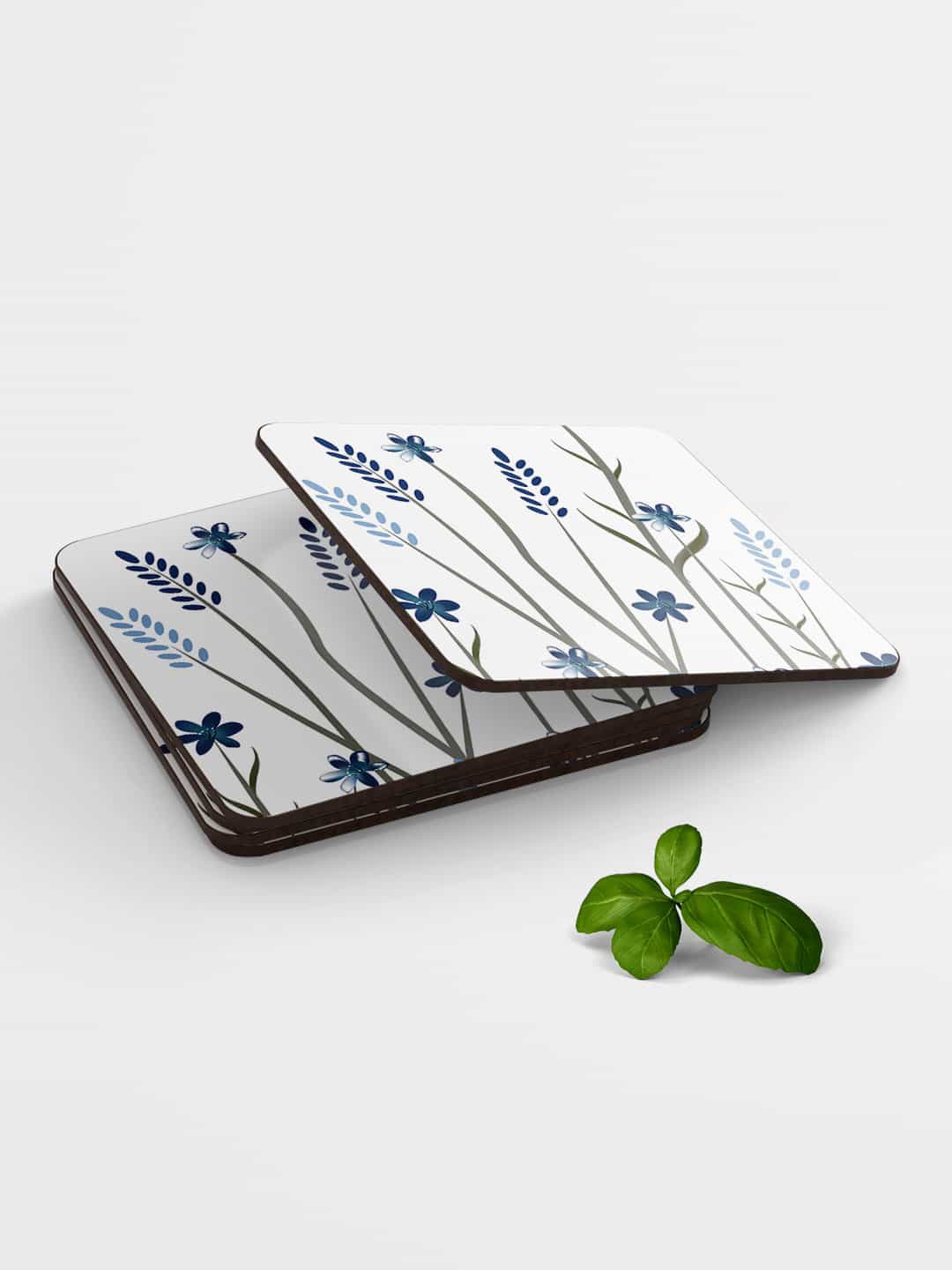 

macmerise White SK Siberians Quill Printed Square Coaster