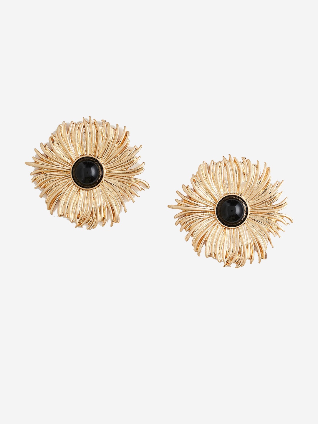 

H&M Flower Stud Earrings, Gold