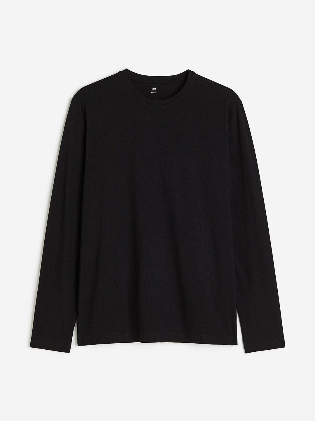 

H&M Men 3-Pack Slim Fit Jersey Tops, Black