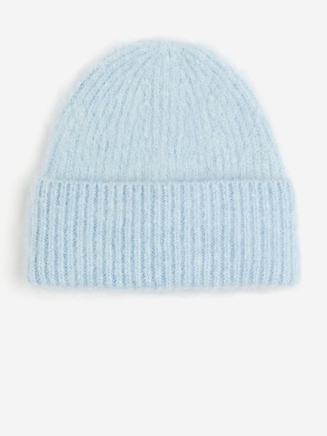 

H&M Women Rib-Knit Hat, Blue