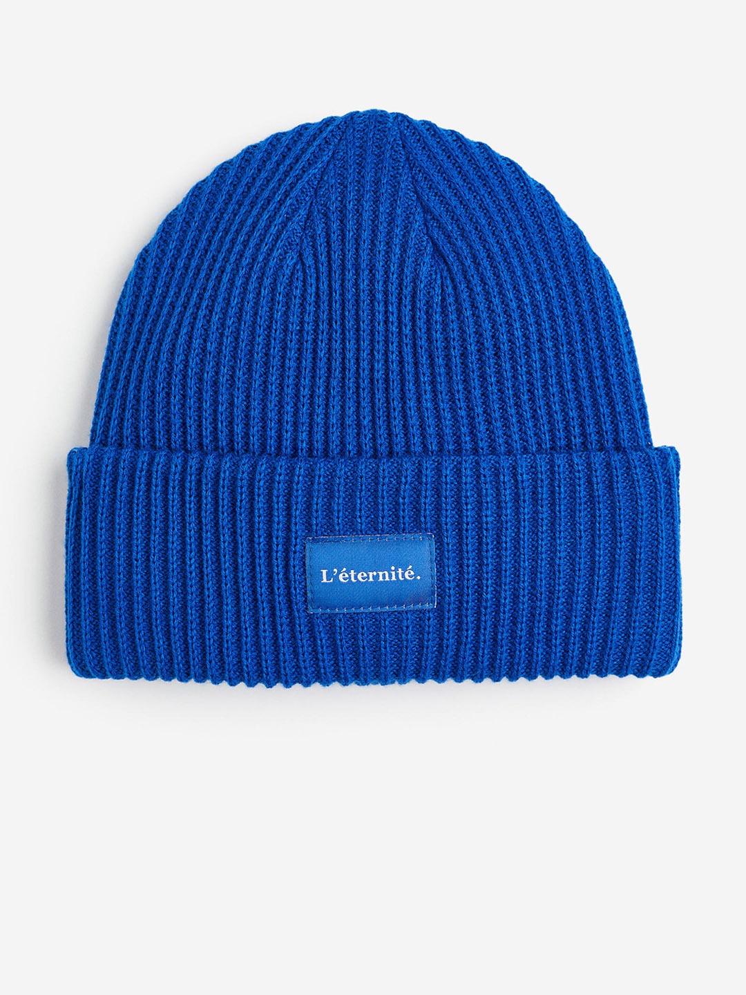 

H&M Women Knitted Hat, Blue