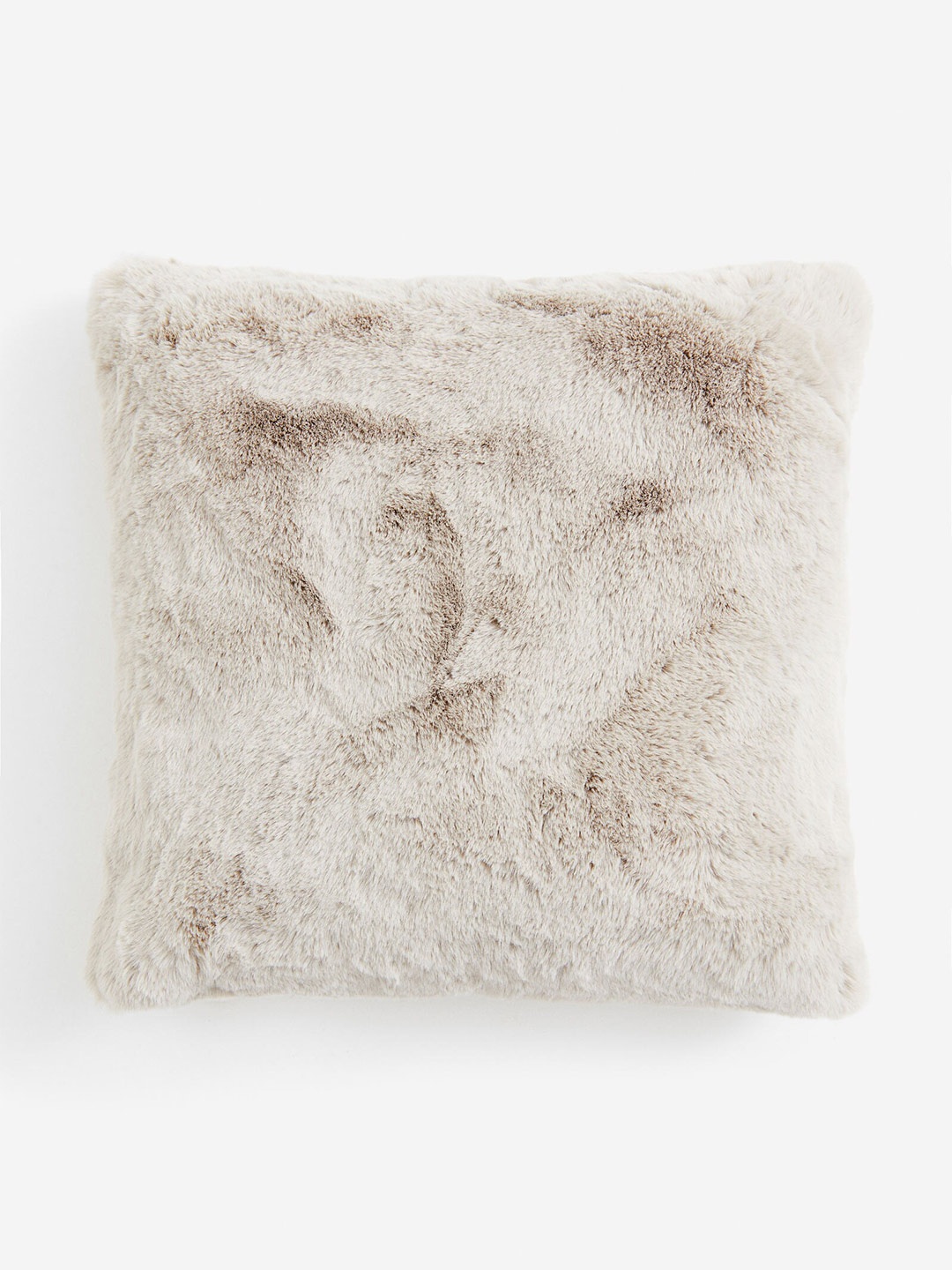 

H&M Beige Fluffy Cushion Cover
