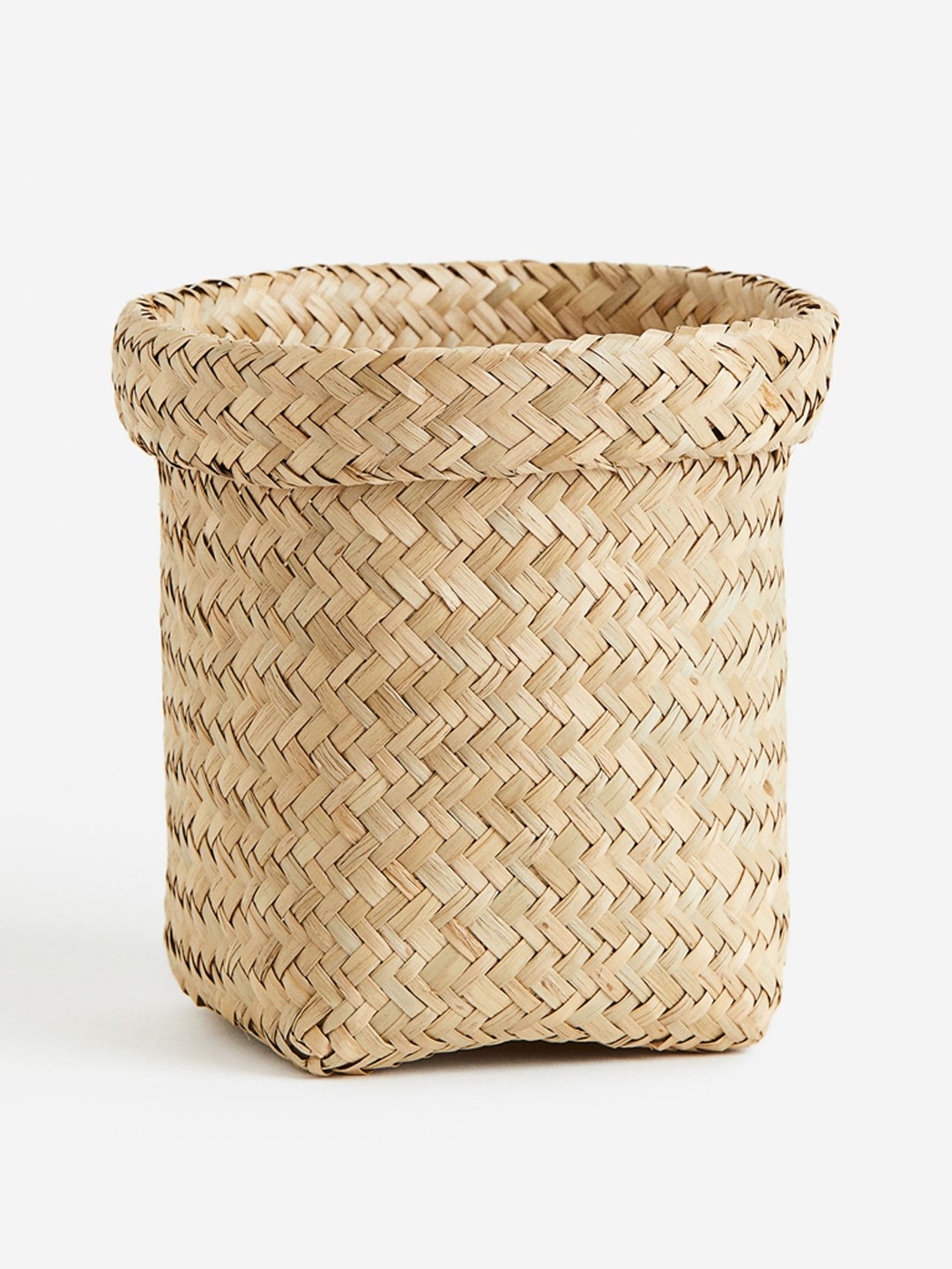 

H&M Beige Small Seagrass Storage Basket
