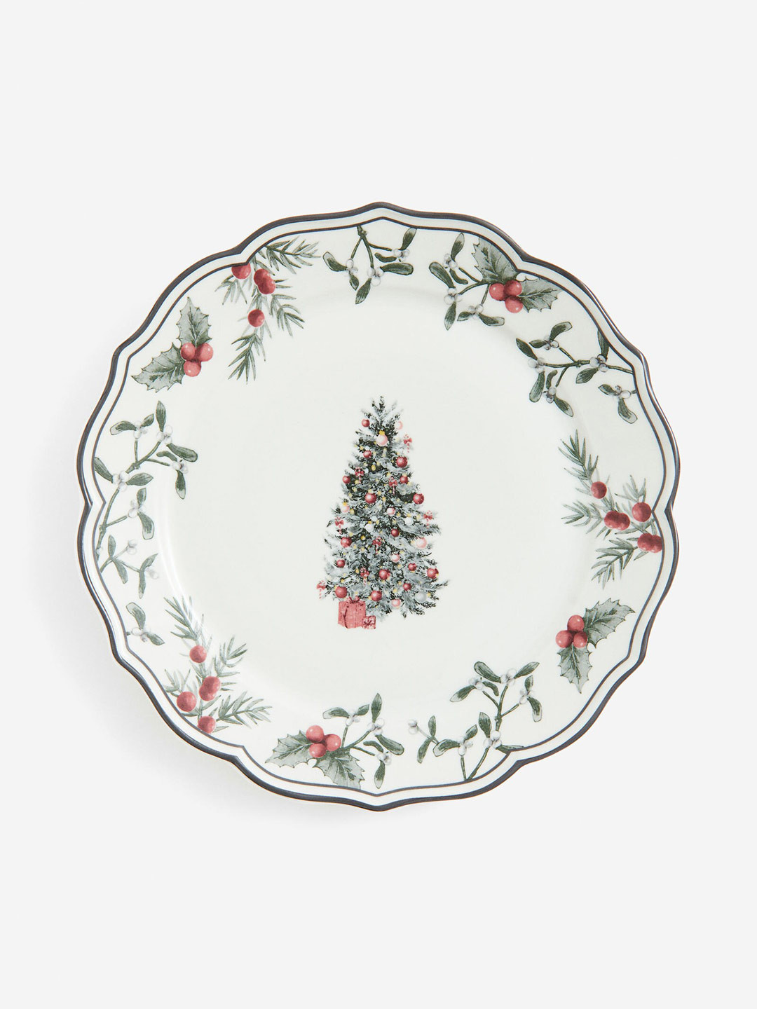 

H&M White Porcelain Plate
