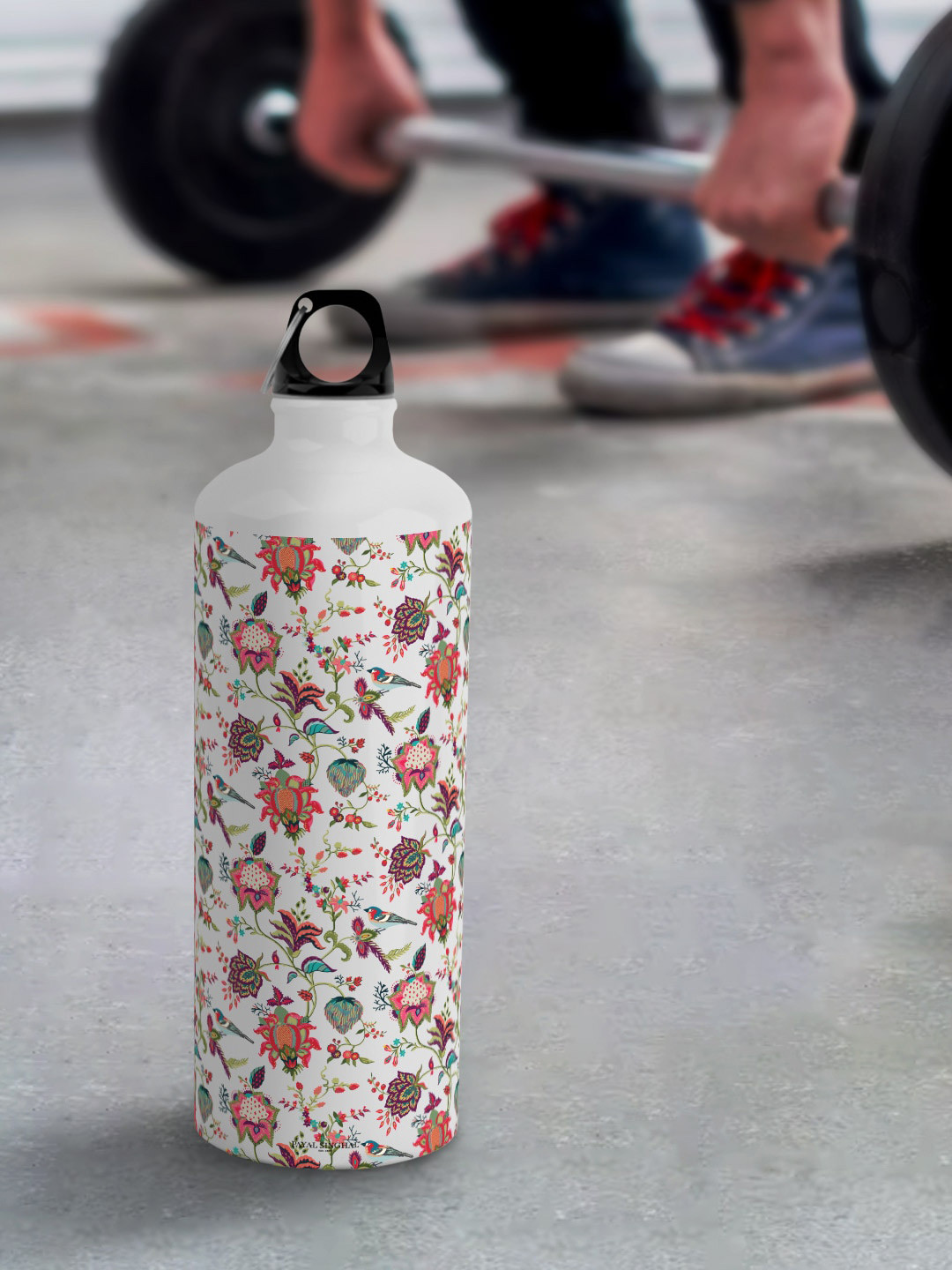

macmerise White Leak Proof Payal Singhal Chidiya Design Aluminium Water Bottle 750 ml
