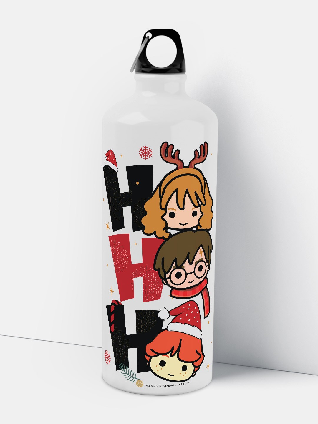 

macmerise White Leak Proof Harry Potter Design Aluminium Water Bottle 750 ml