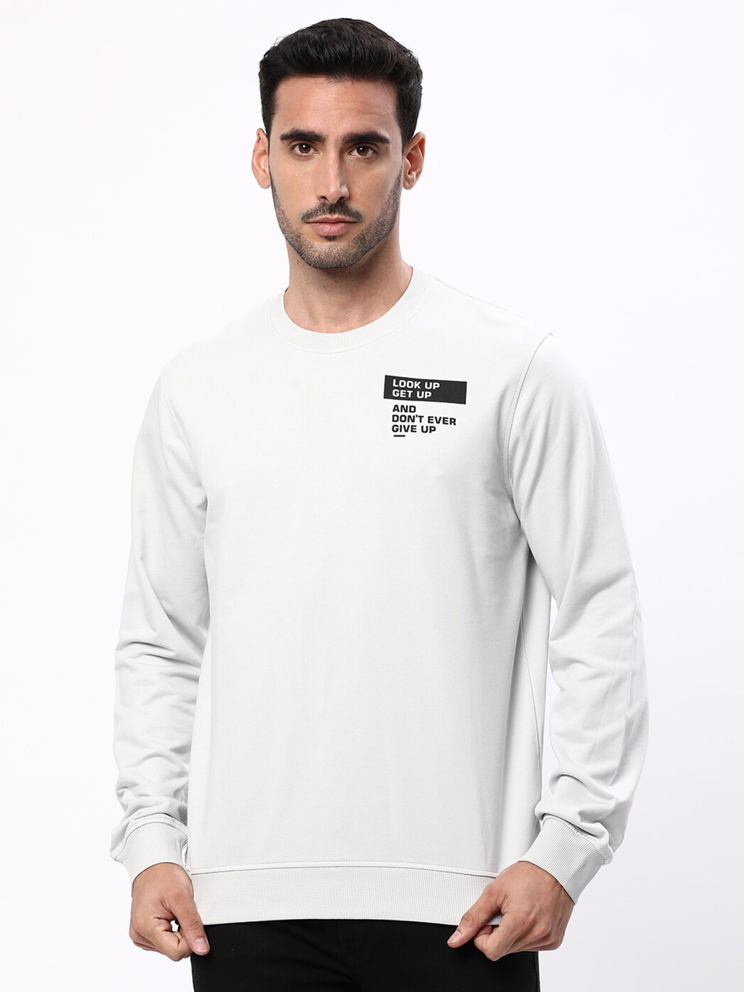 

R&B Men Grey Sweatshirt