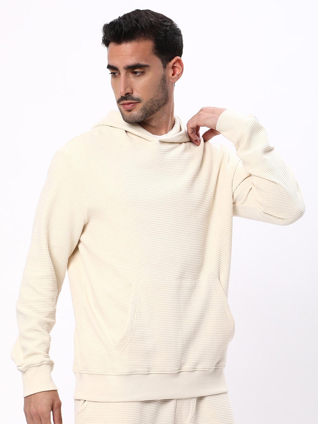 

R&B Men Beige Sweatshirt