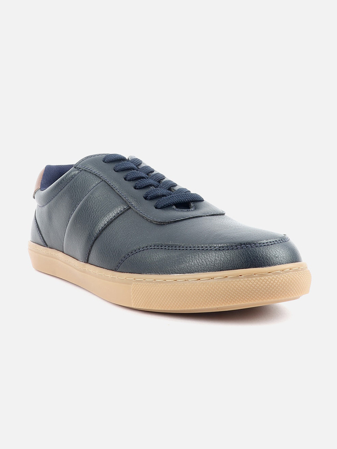 

Carlton London Men Comfort Insole Sneakers, Navy blue