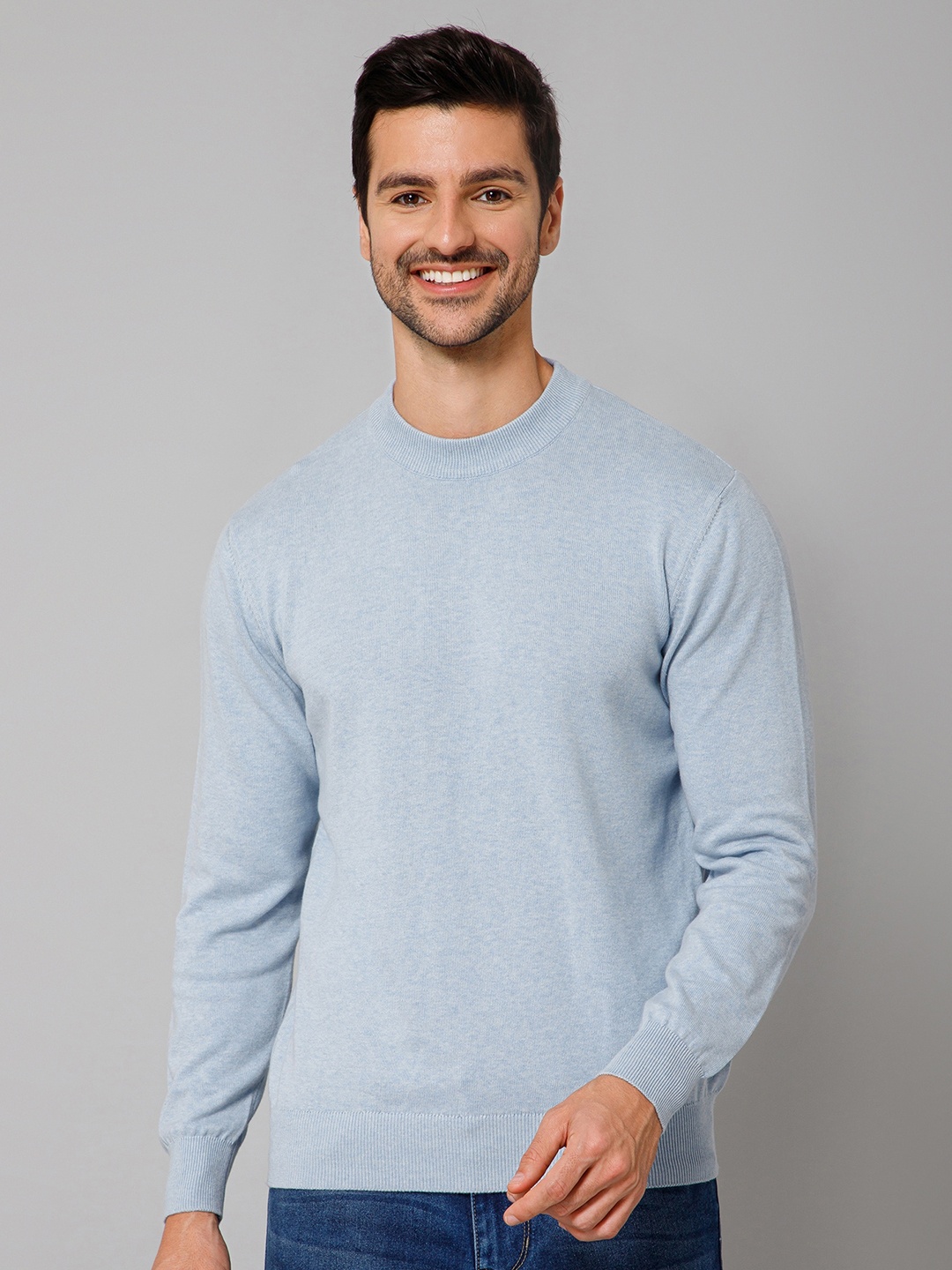 

Cantabil Men Blue Pullover