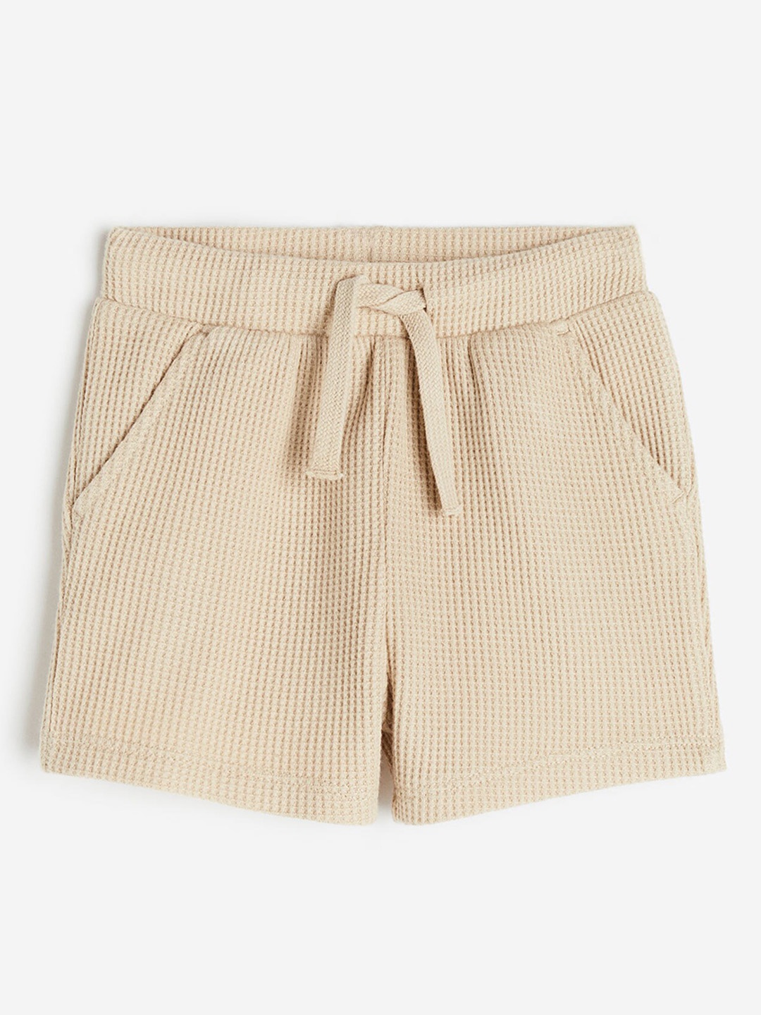 

H&M Boys Pure Cotton Shorts, Beige