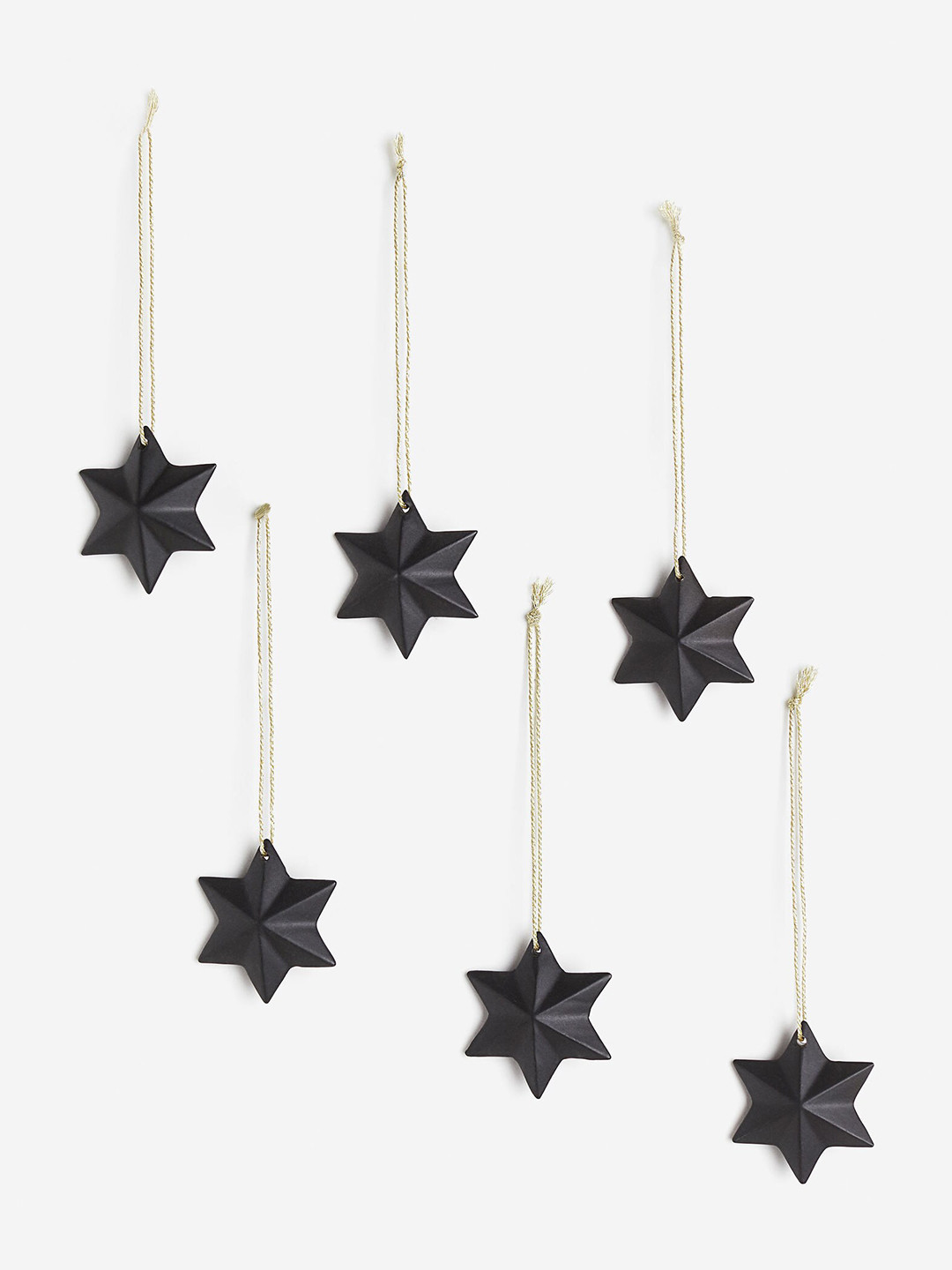 

H&M Black 6-Pack Christmas Decorations
