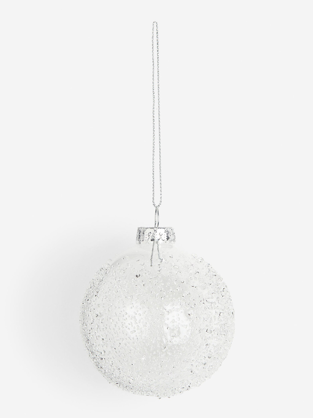 

H&M Transparent Glass Christmas Tree Bauble