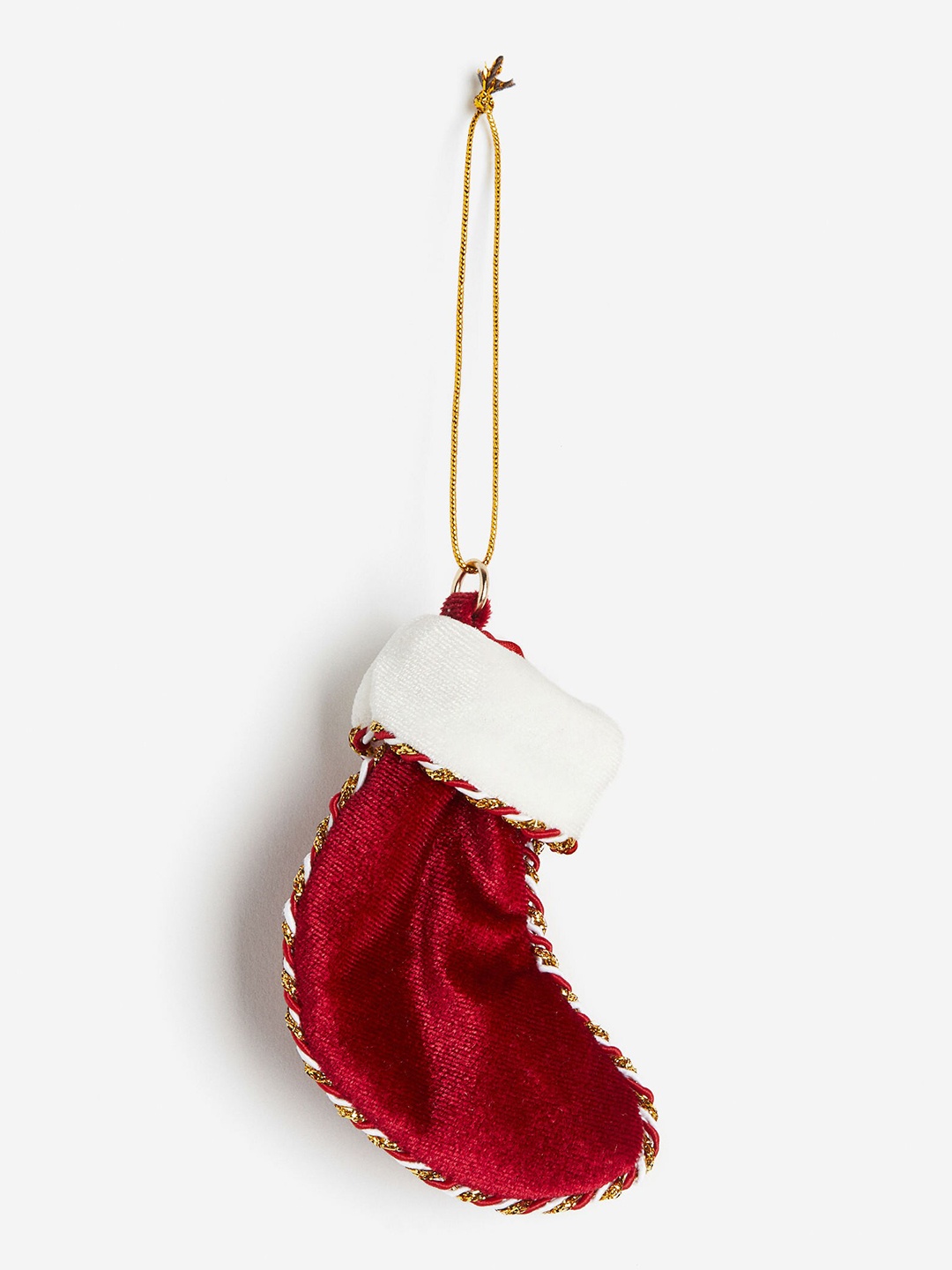 

H&M Red & White Velvet Christmas Decoration