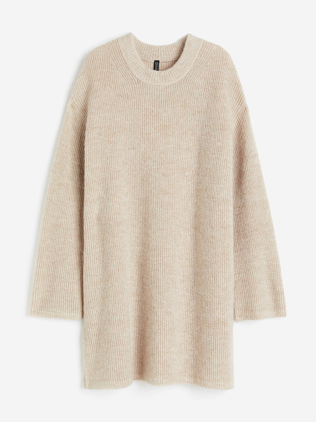 

H&M Women Oversized Knitted Dress, Beige
