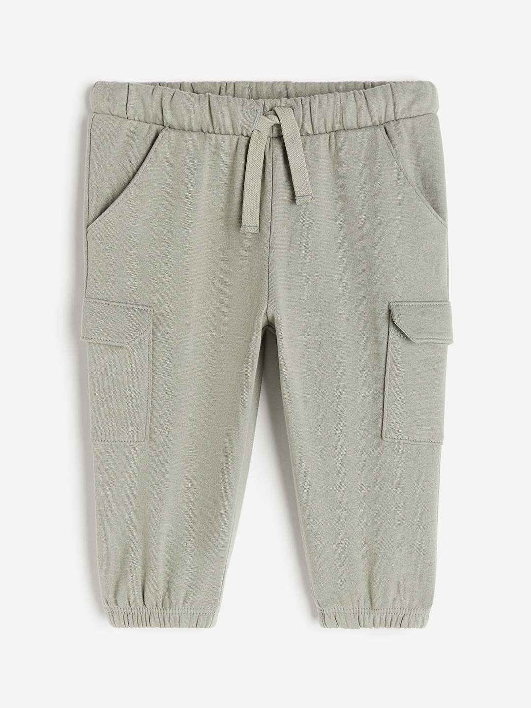 

H&M Boys Pure Cotton Joggers, Sea green