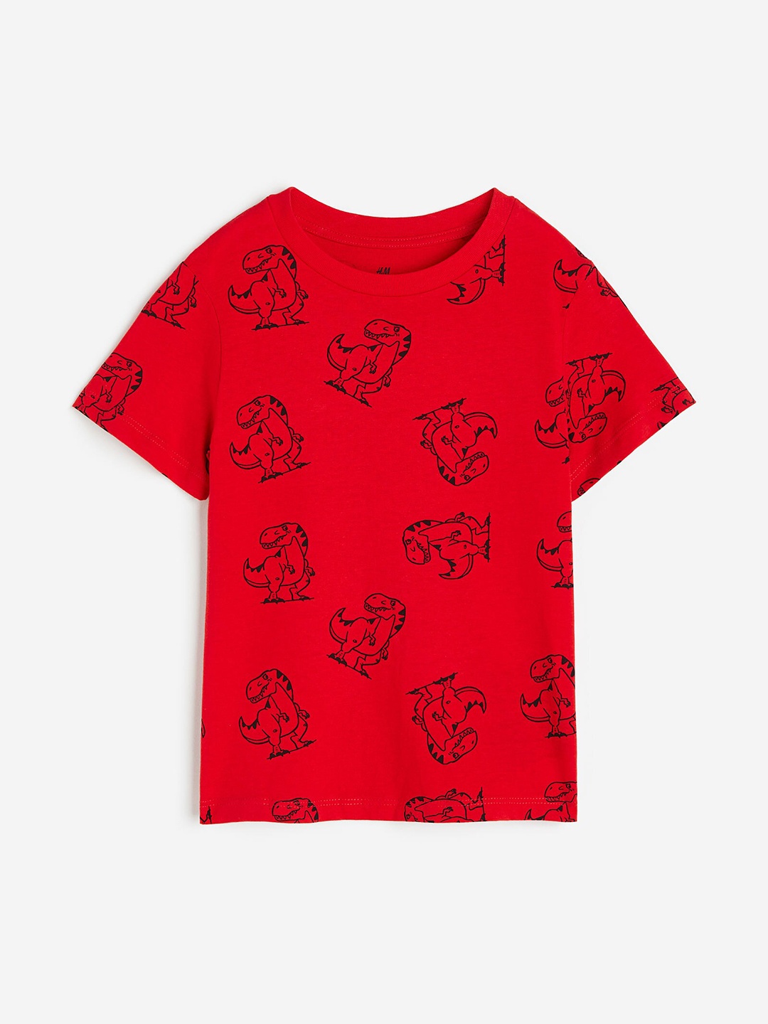 

H&M Boys Pure Cotton Jersey T-shirt, Red