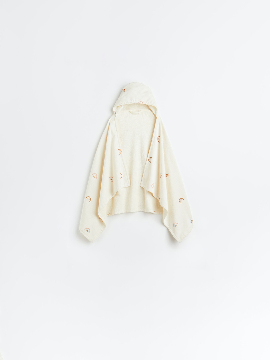

H&M White Hooded Pure Cotton Bath Towel