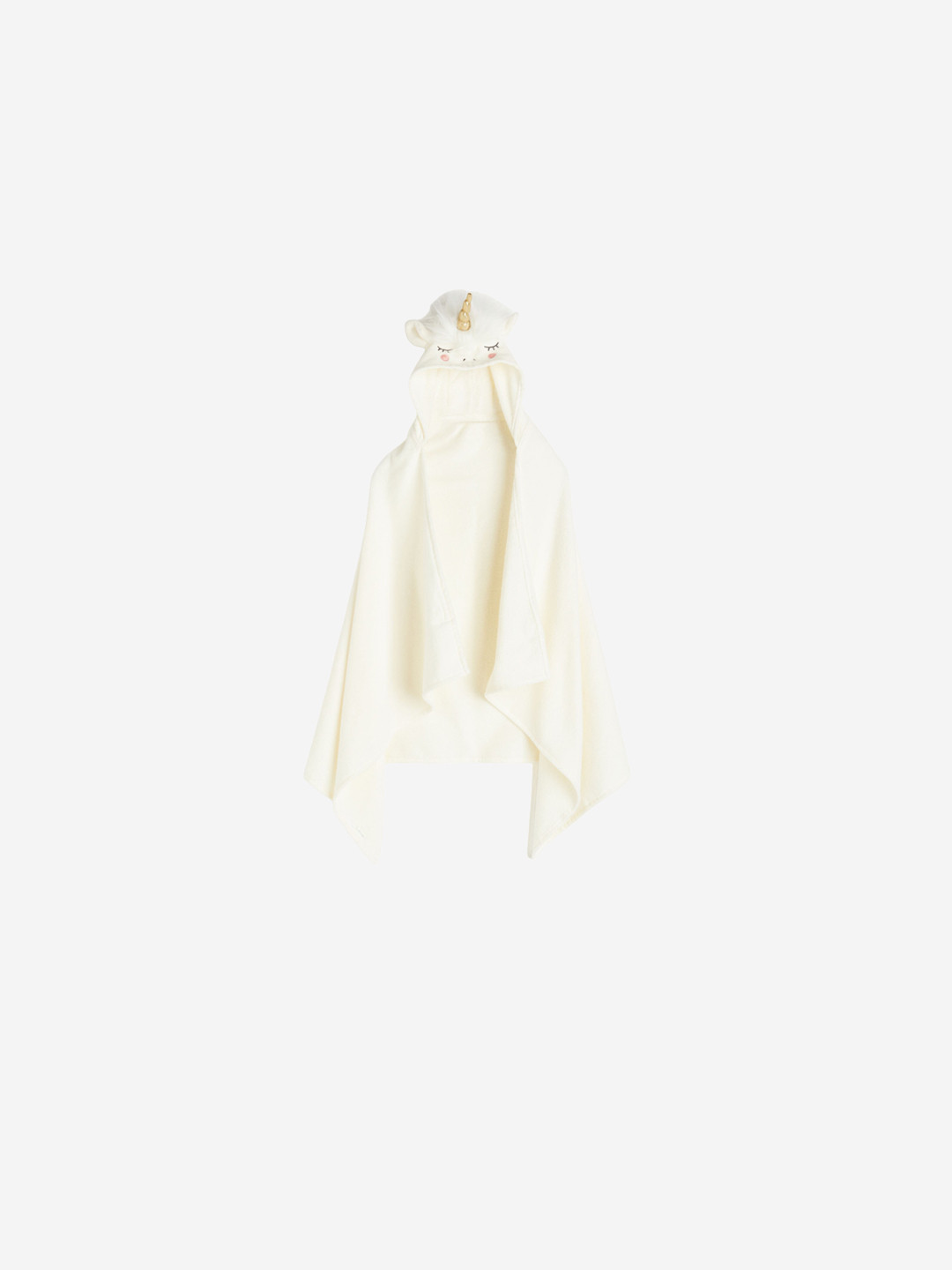 

H&M White Girls Pure Cotton Hooded Bath Towel