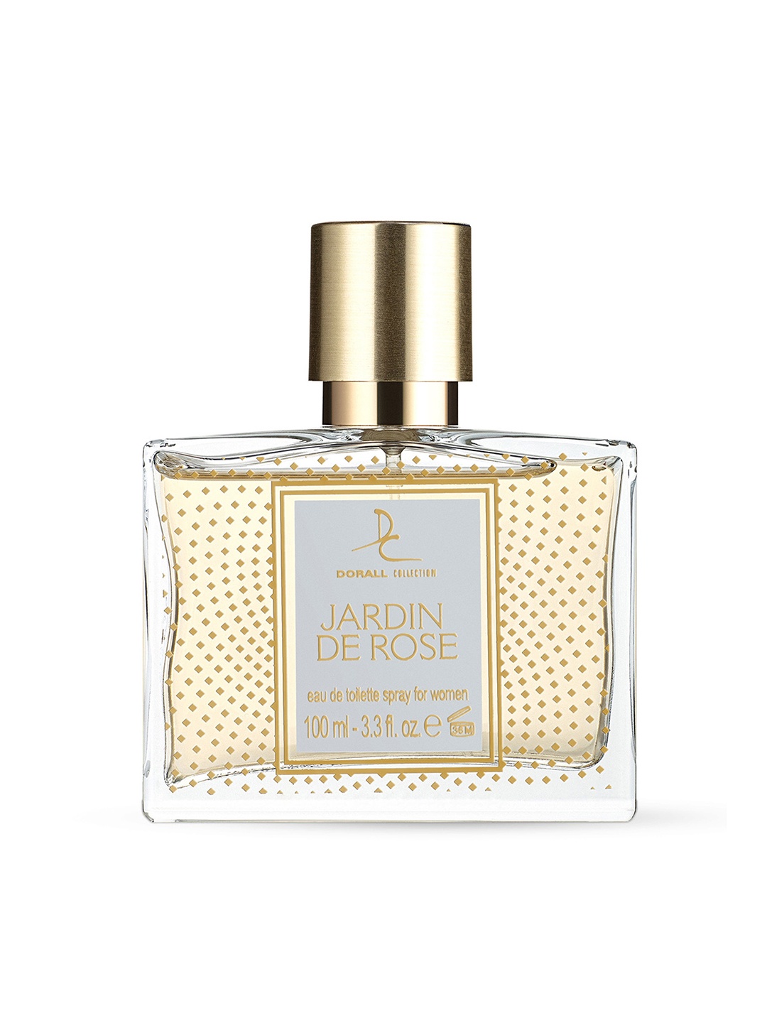 

Dorall Collection Women Jardin De Rose Eau De Toilette Spray - 100ml, Gold