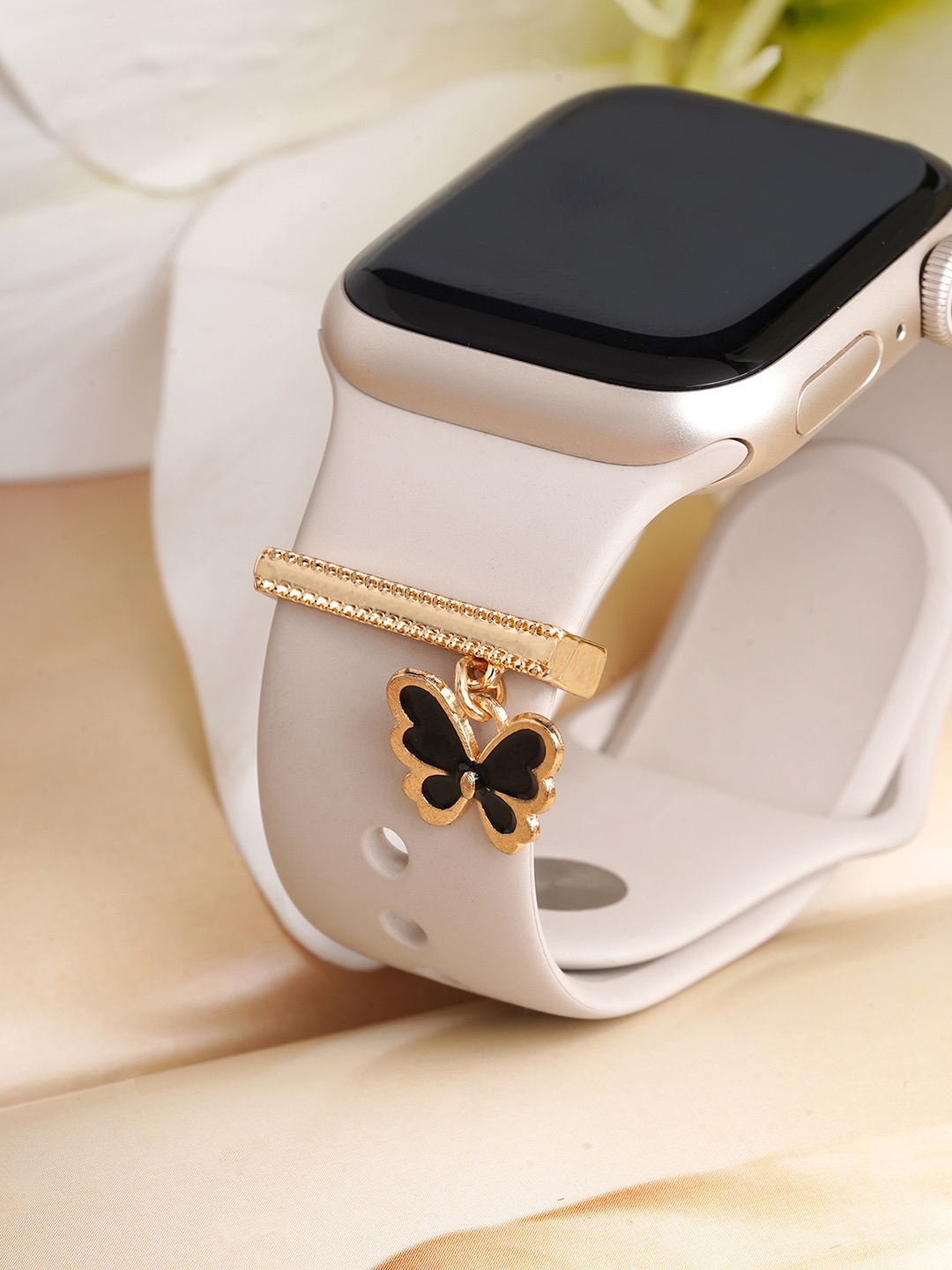 

JOKER & WITCH Women Butterfly Watch Charms, Gold