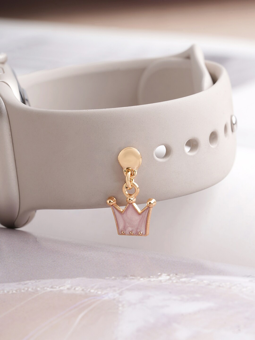 

JOKER & WITCH Women Princess Watch Charms, Pink