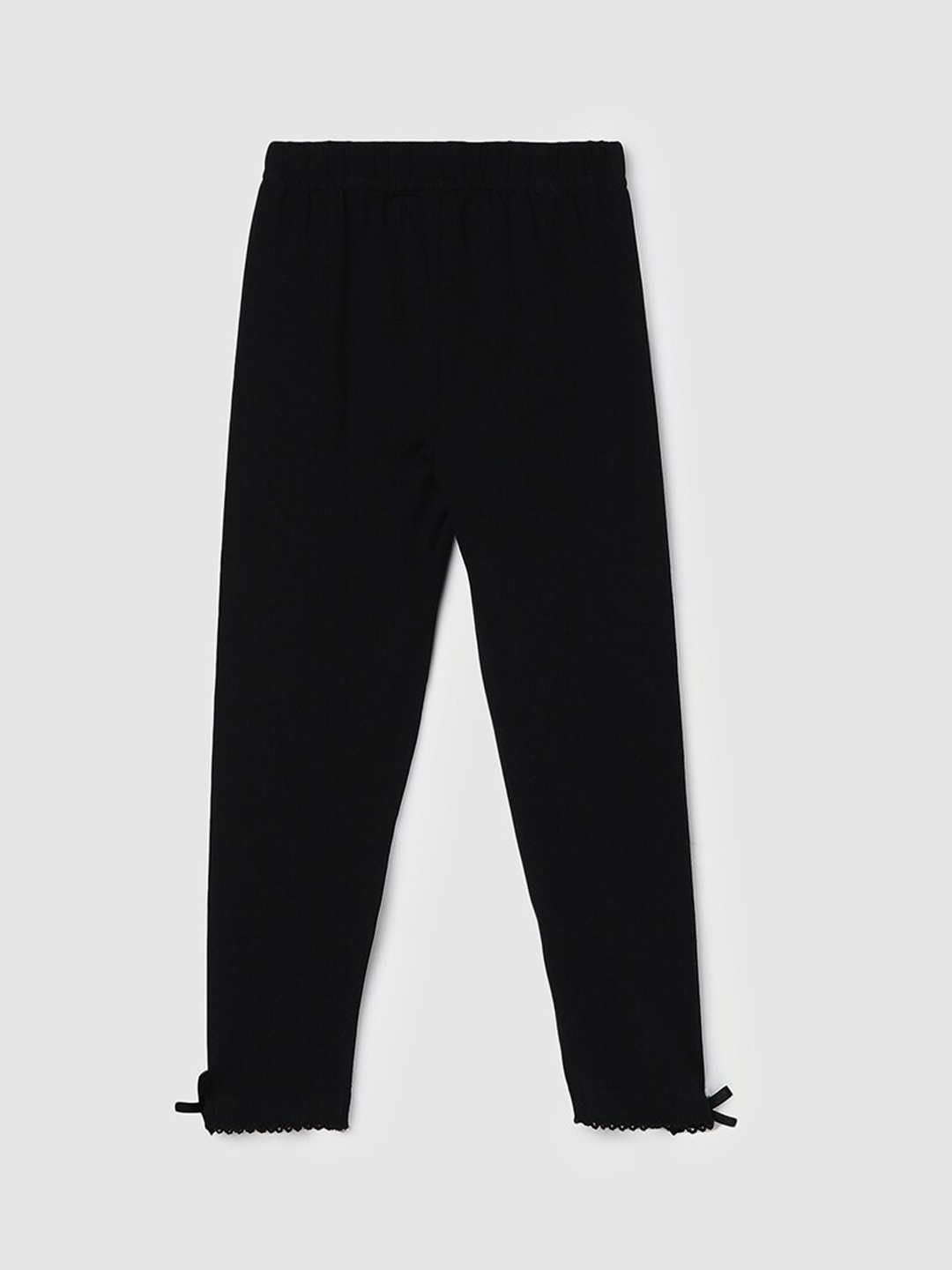 

max Girls Ankle-Length Leggings, Black