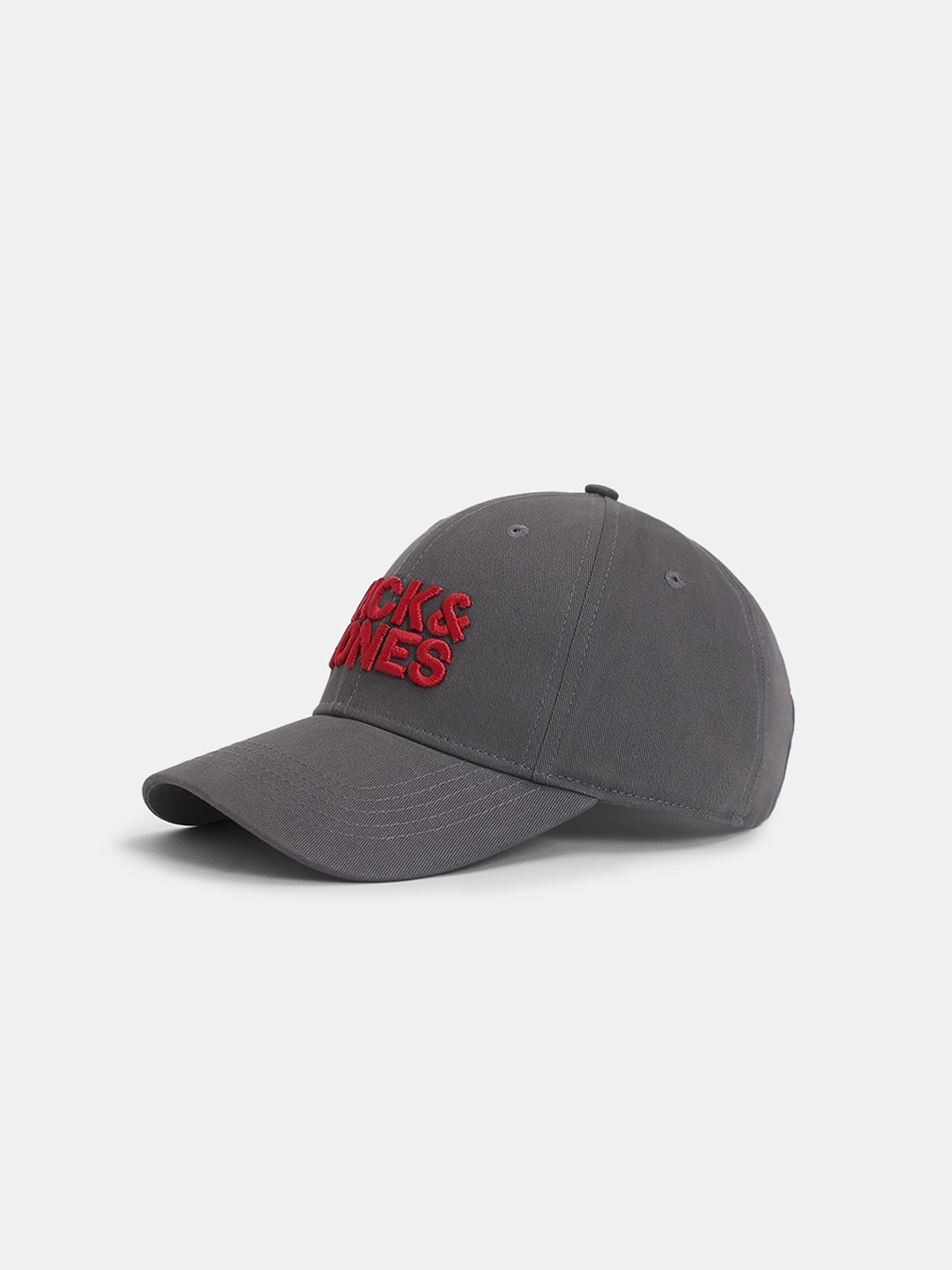 

Jack & Jones Men Embroidered Baseball Cap, Grey