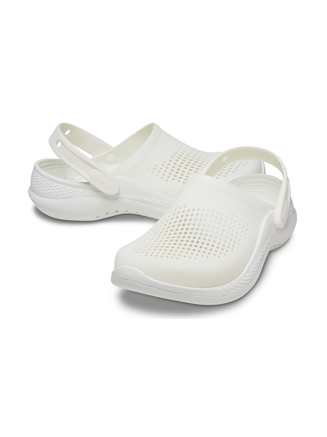 

Crocs Unisex Self Design Croslite Clogs, White