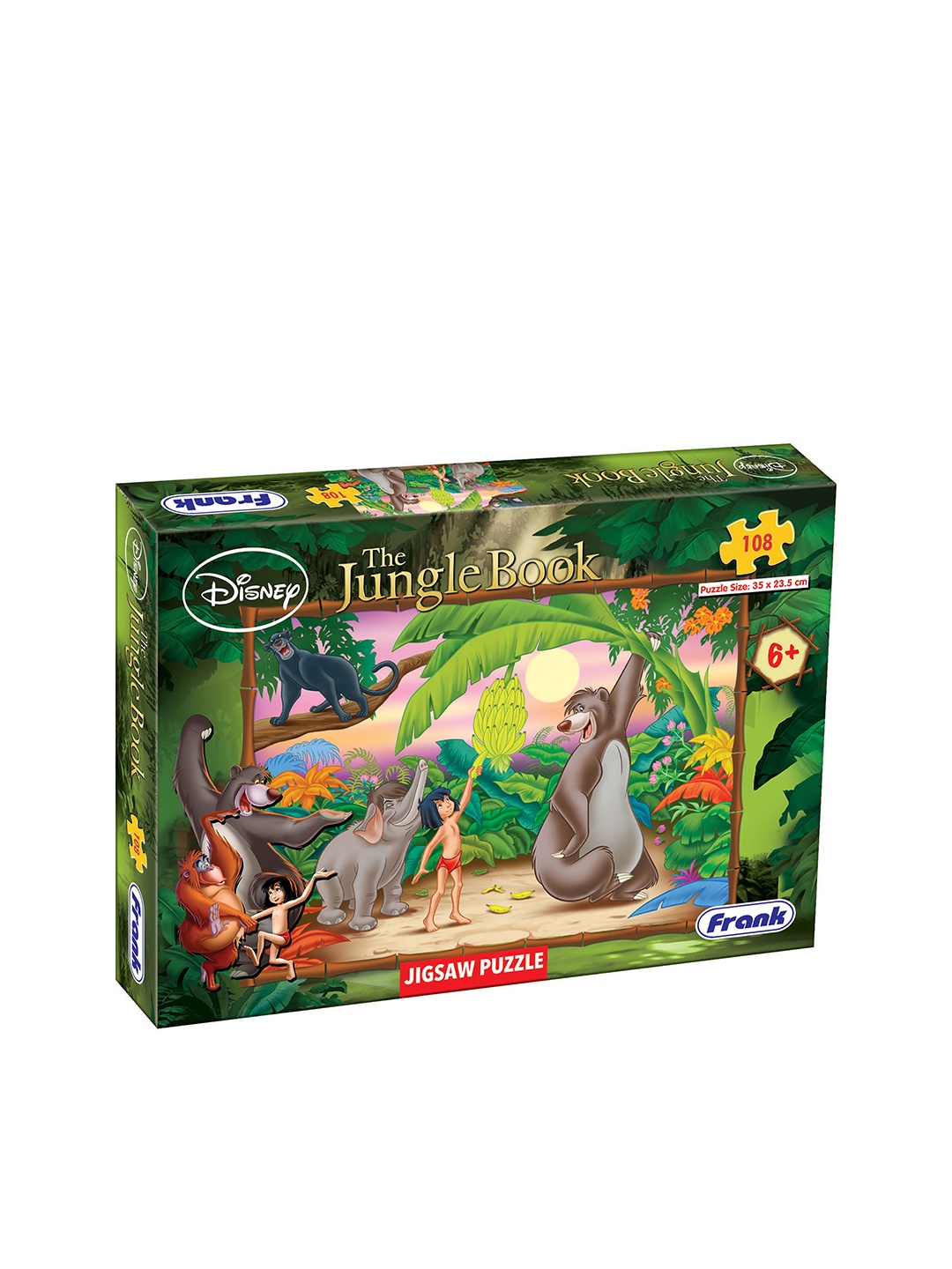 

Frank Kids The Jungle Book Puzzle Set For Age 6+ Years, Multi