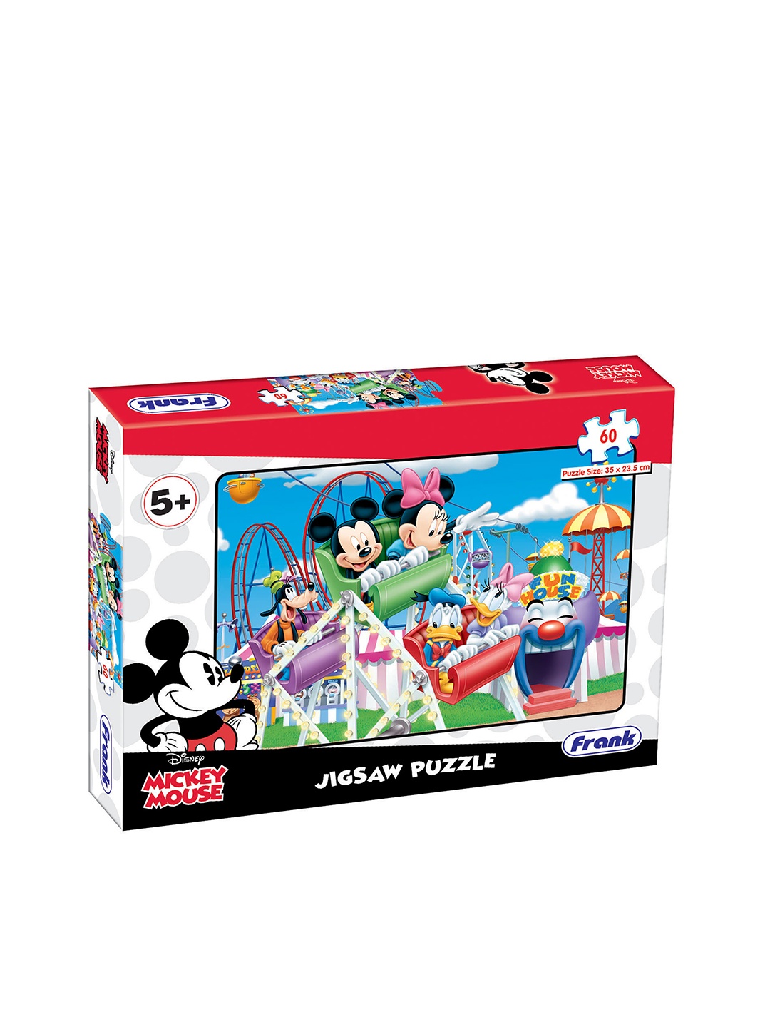 

Frank Kids Mickey Mouse & Friends Puzzle Set For Ages 5+ Years, Multi