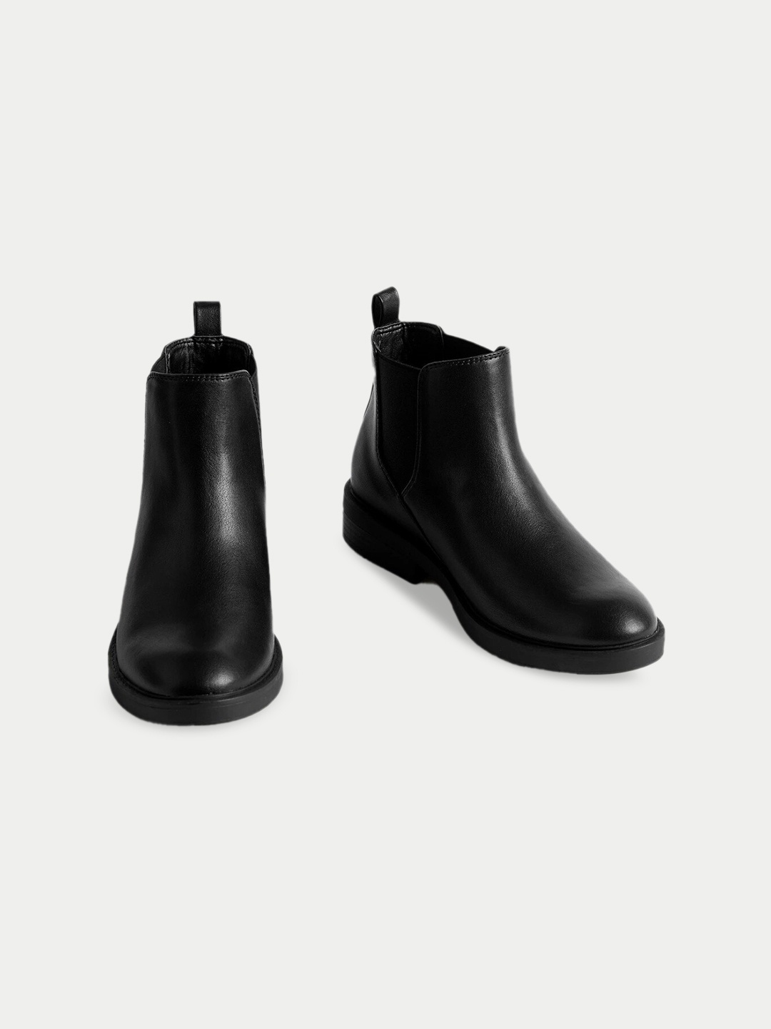 

Marks & Spencer Women Block-Heeled Chelsea Boots, Black