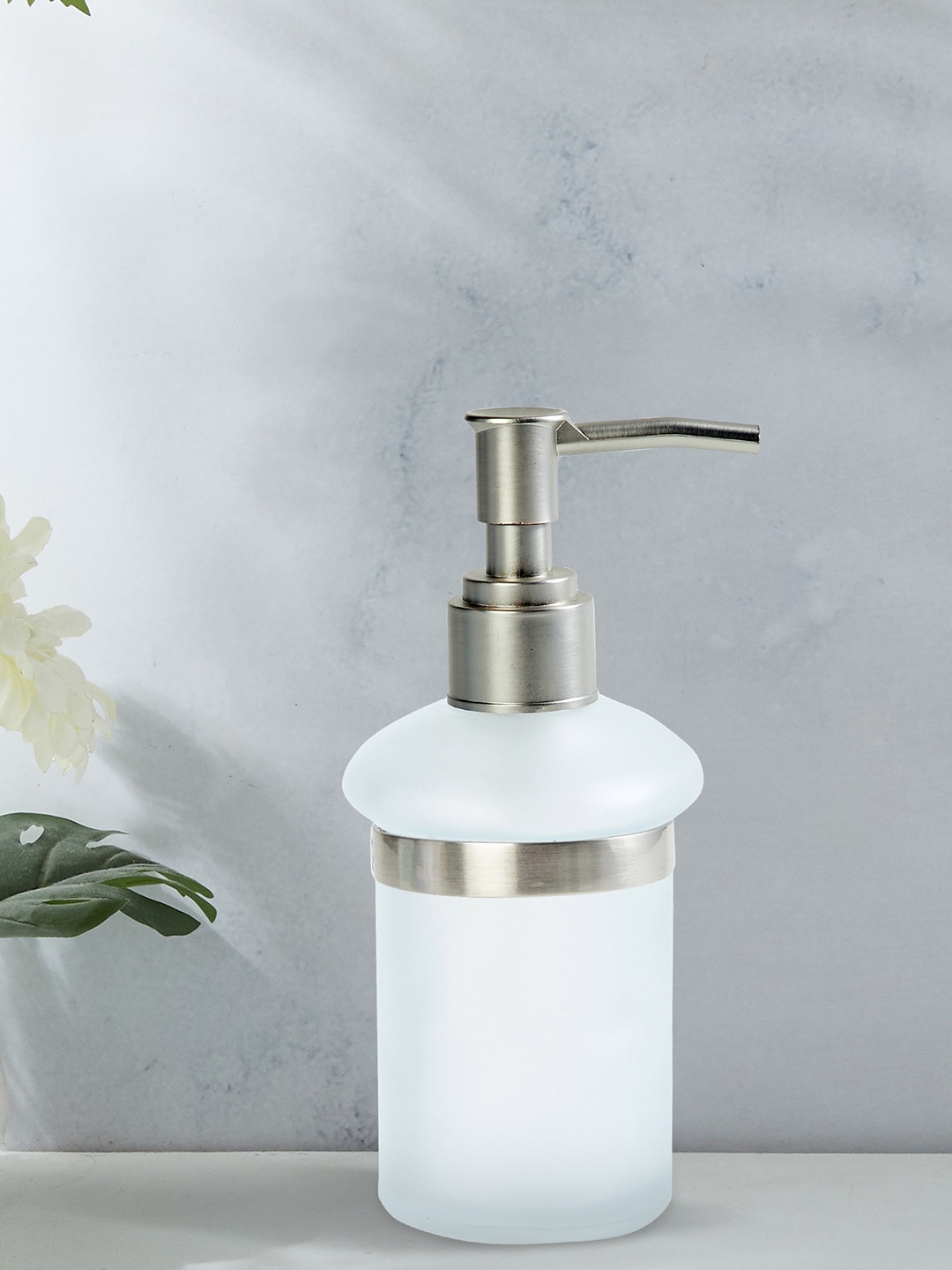 

Home Centre White Wall Mounted Soap Dispenser 160 ml