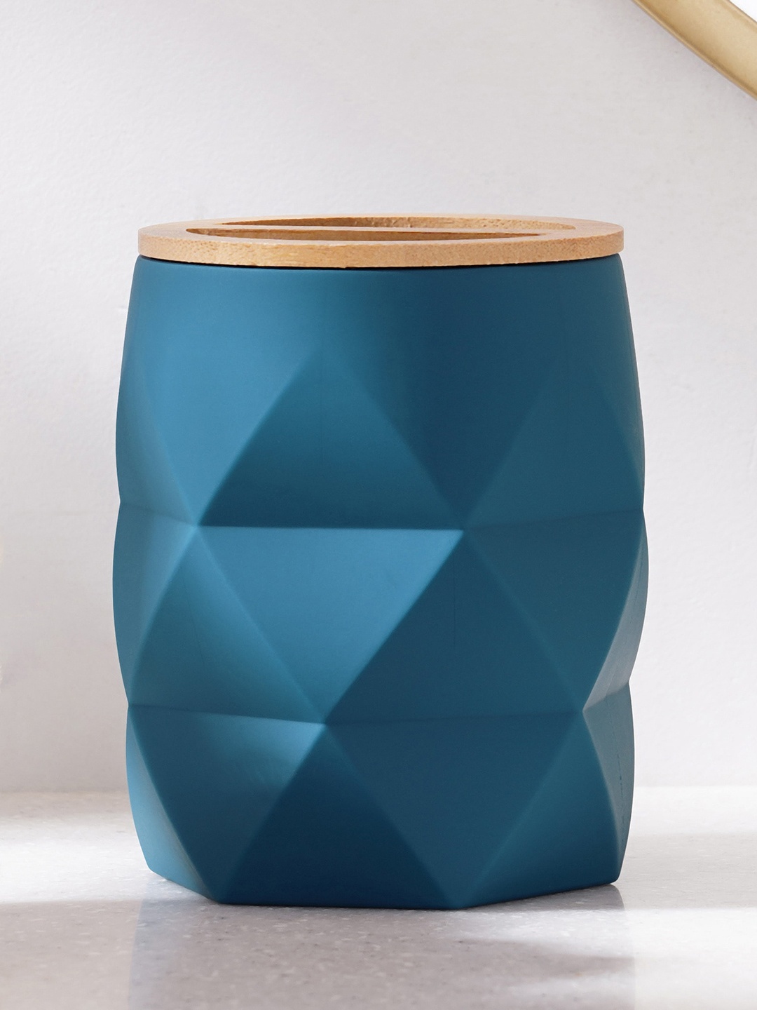 

Home Centre Blue Textured Intelio Tooth Brush Holder