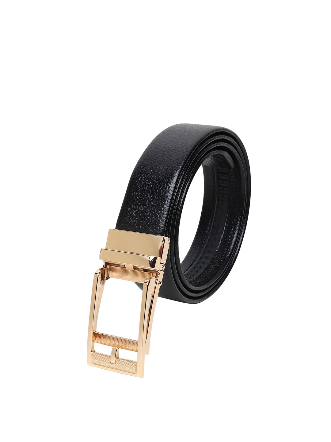 

Zacharias Men Leather Formal Belt, Black