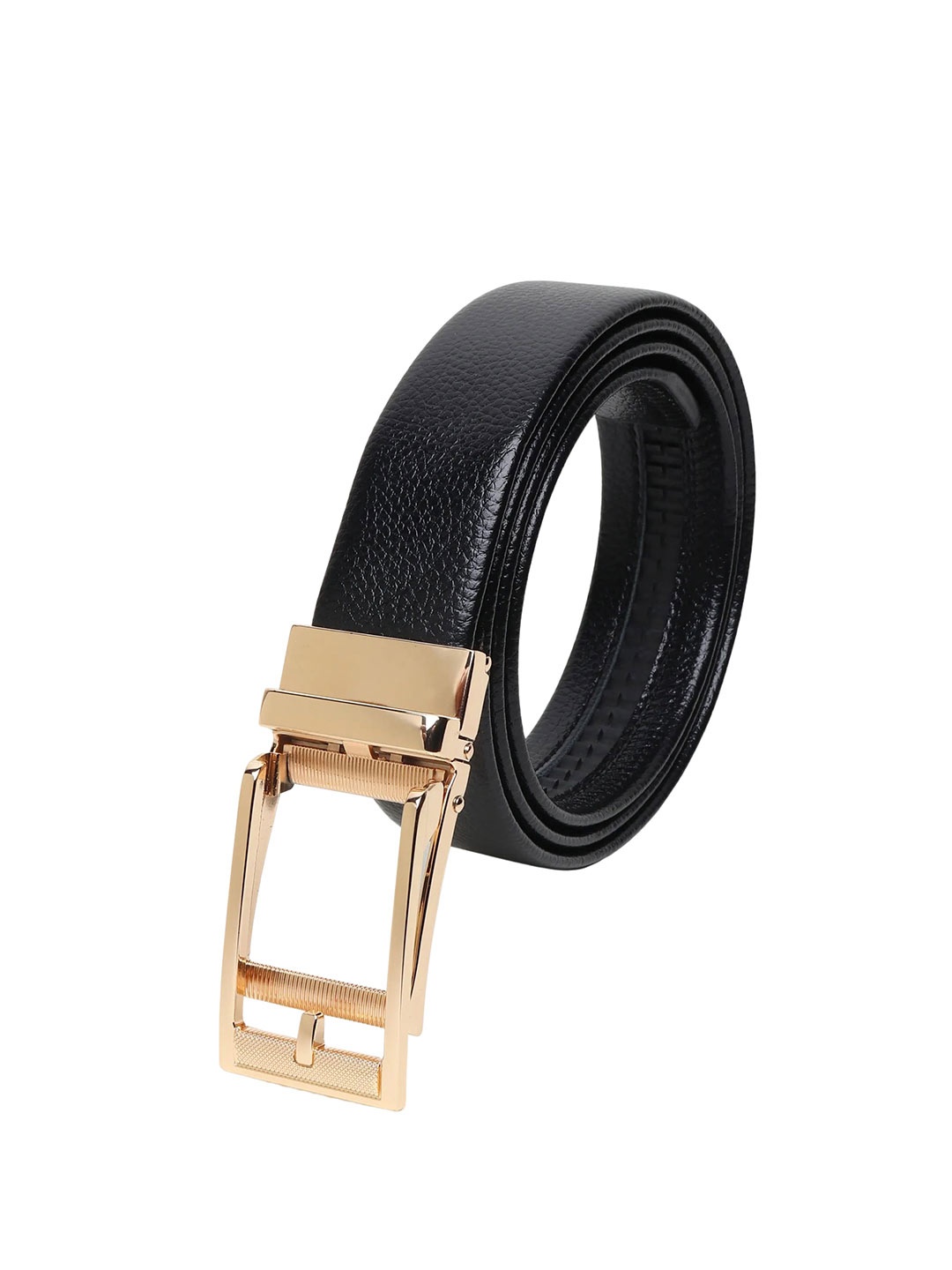 

Zacharias Men Leather Formal Belt, Black