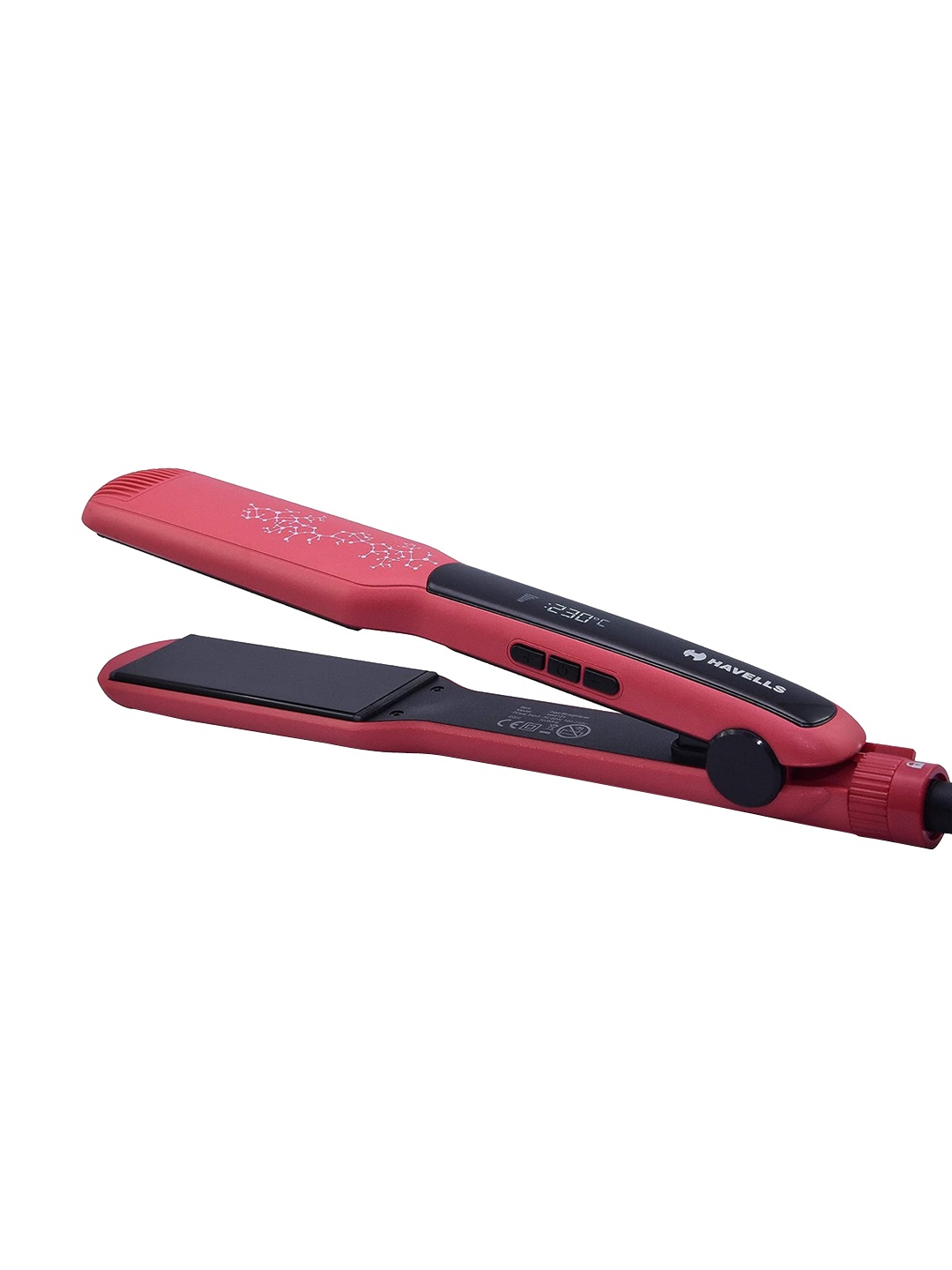 

Havells HS4121 Wide Plate Hair Straightener - Red