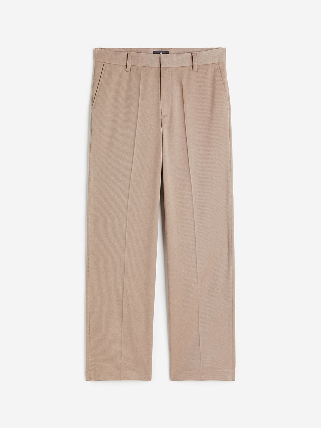 

H&M Men Relaxed-Fit Trousers, Beige