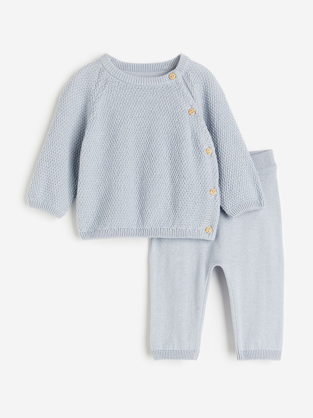 

H&M Infant Boys 2-Piece Cotton Set, Blue