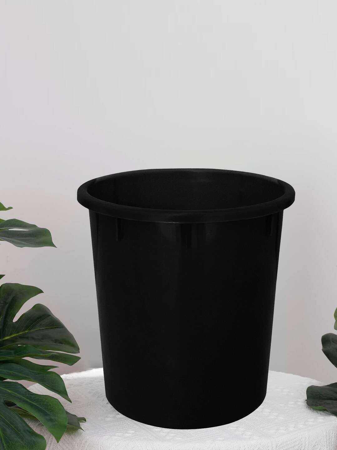 

Kuber Industries 4 Pcs Black Open Dustbins - 5 L Each